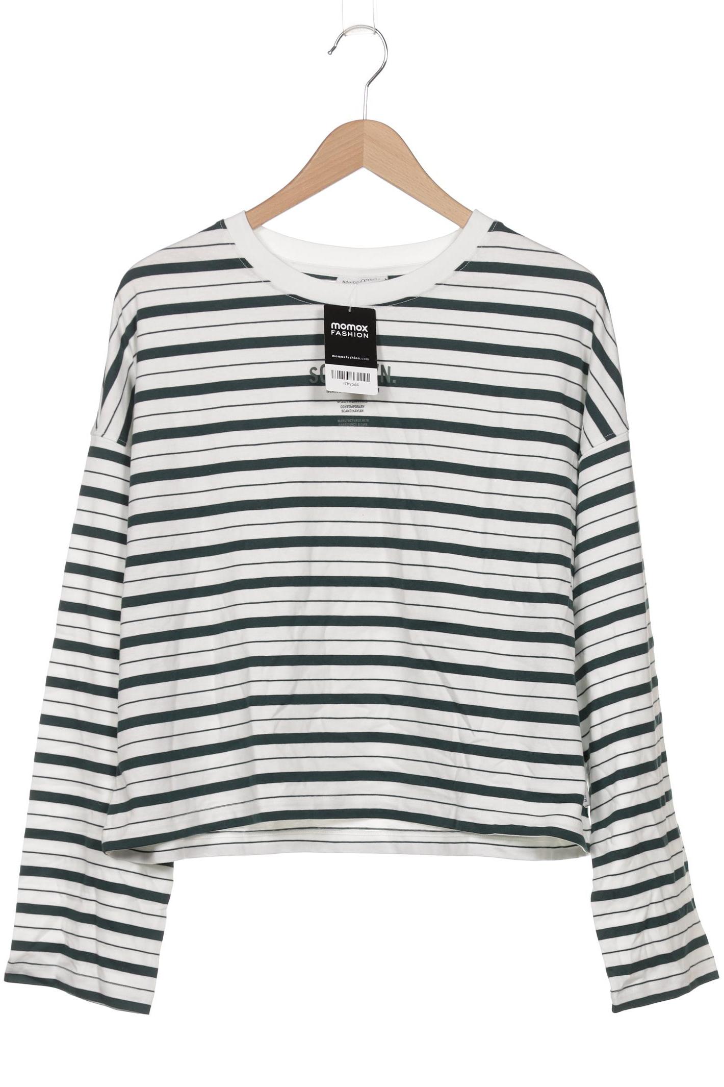 

Marc O Polo Damen Langarmshirt, weiß, Gr. 38
