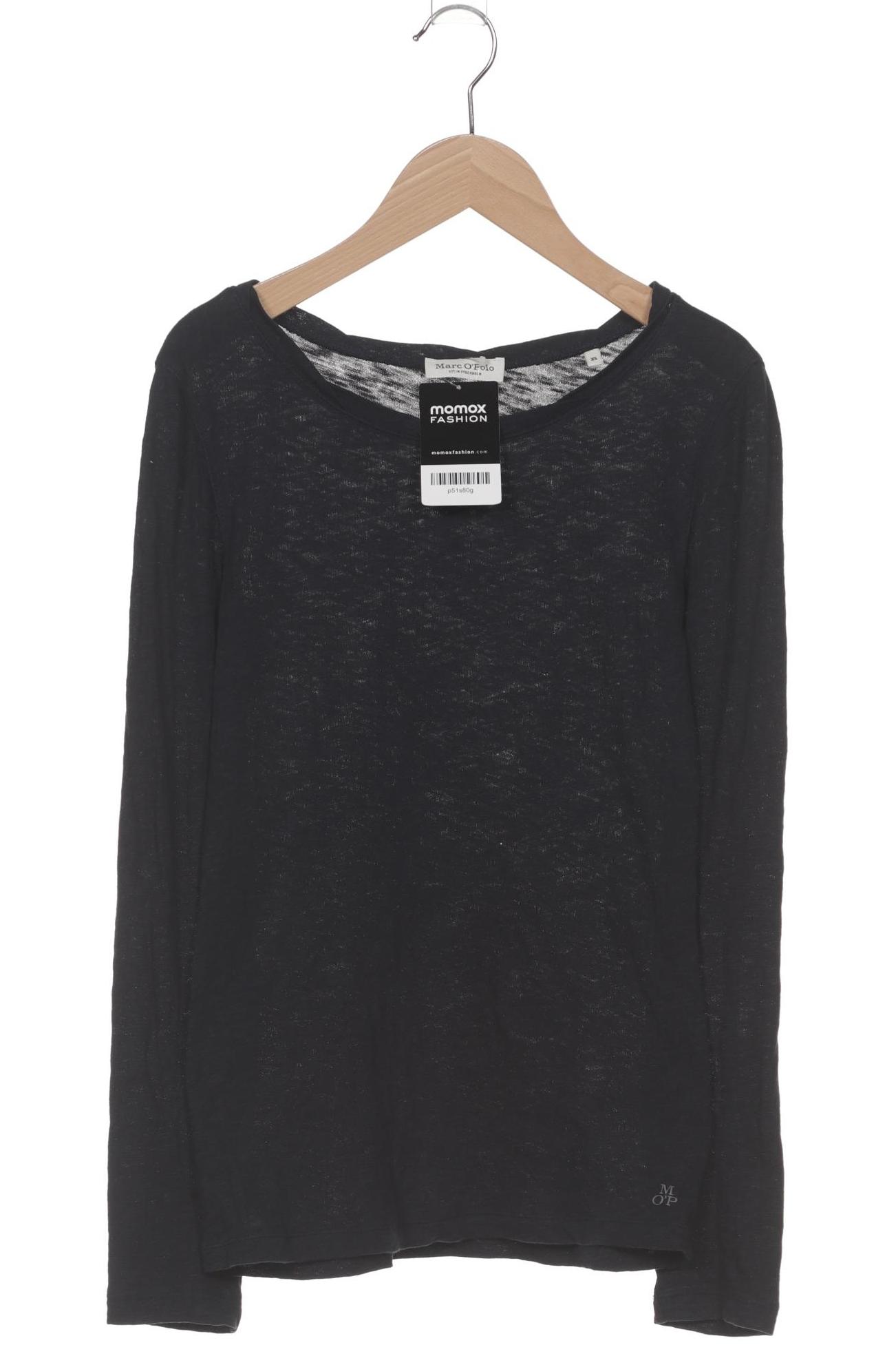

Marc O Polo Damen Langarmshirt, marineblau, Gr. 34