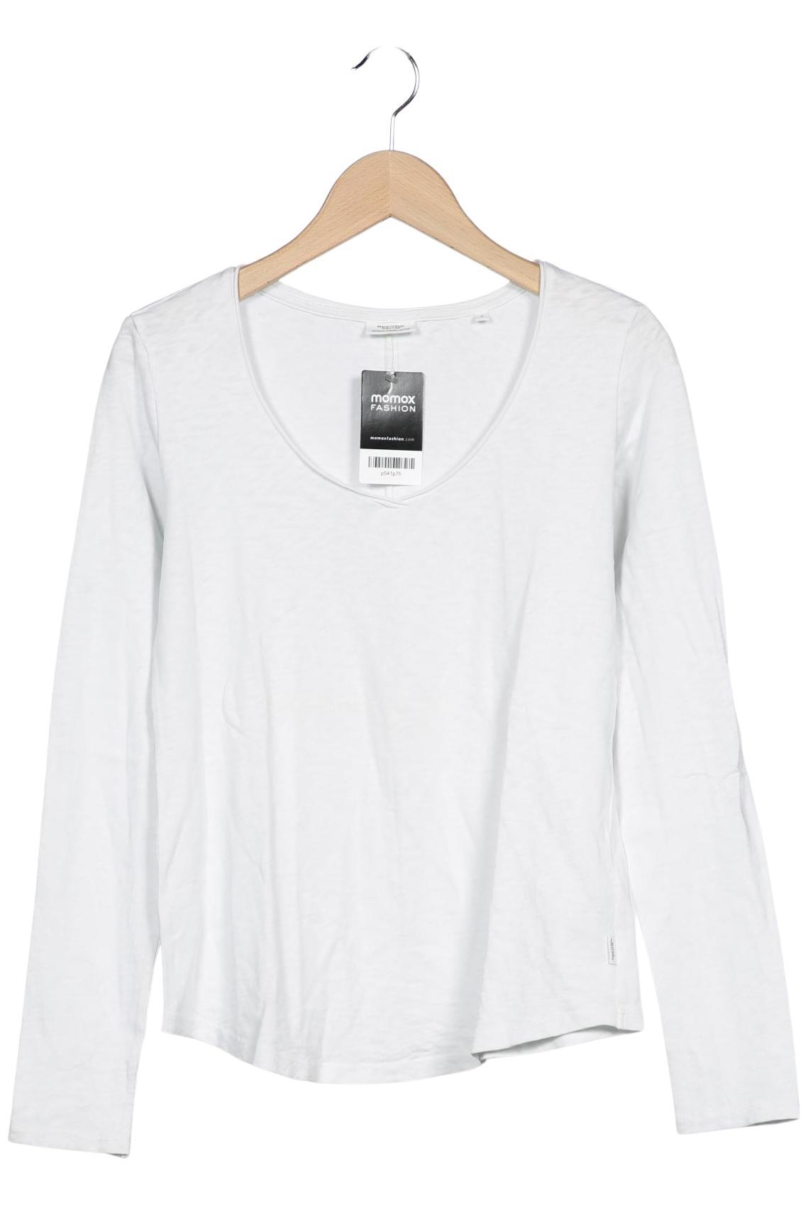 

Marc O Polo Damen Langarmshirt, weiß, Gr. 36