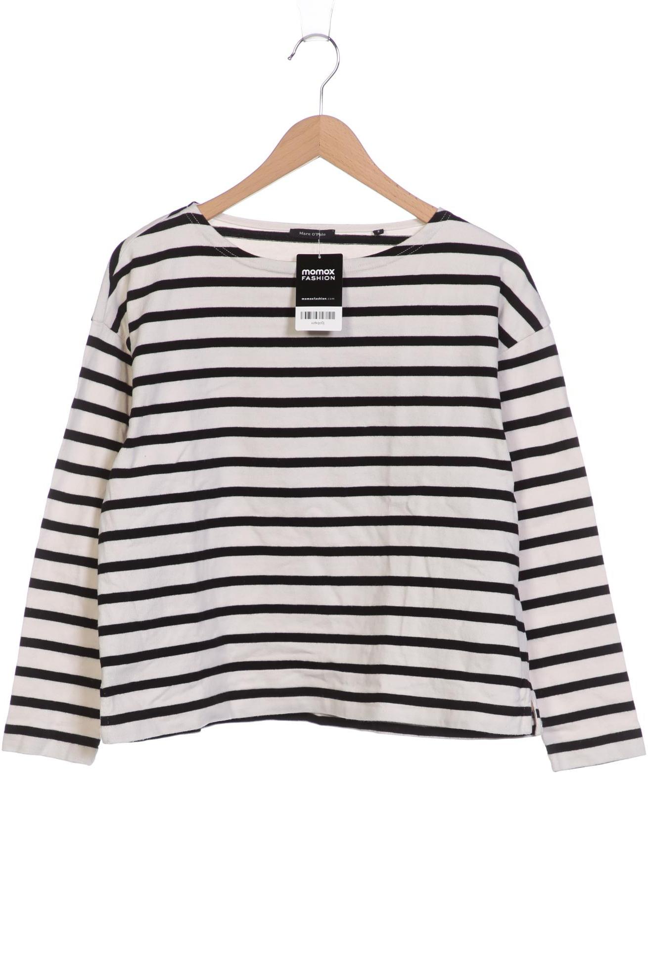 

Marc O Polo Damen Langarmshirt, weiß, Gr. 38