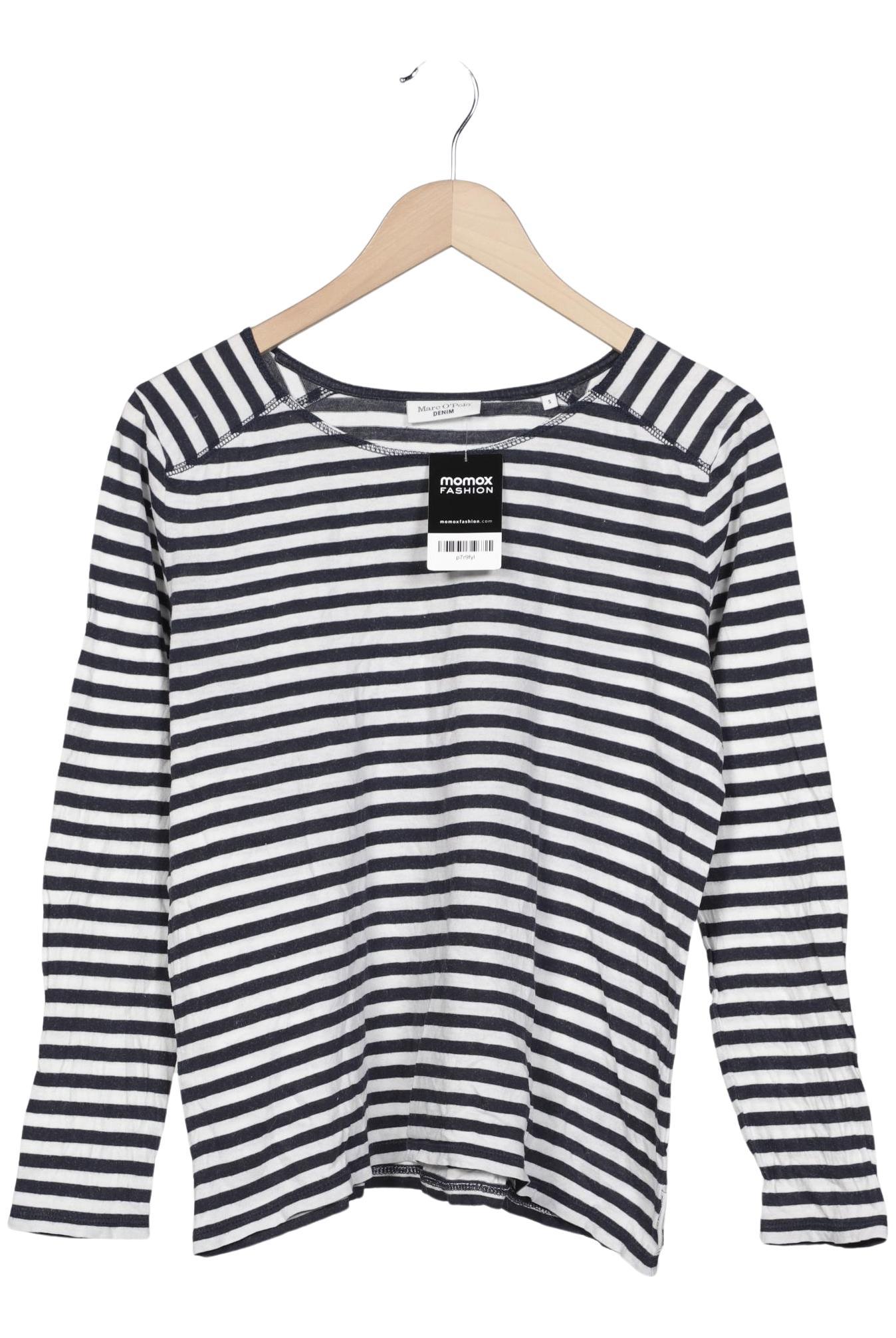 

Marc O Polo Damen Langarmshirt, marineblau, Gr. 36