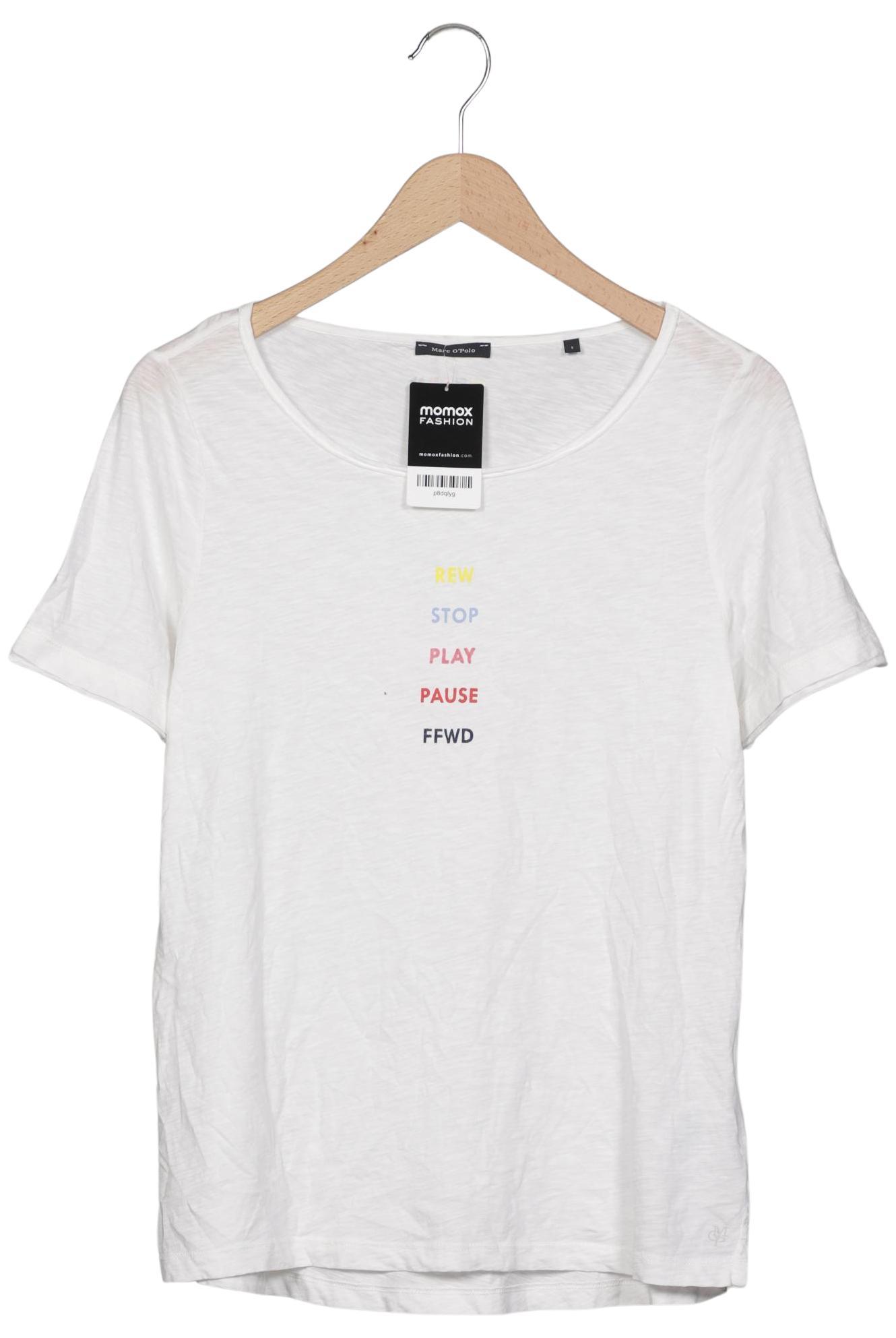 

Marc O Polo Damen T-Shirt, weiß, Gr. 36