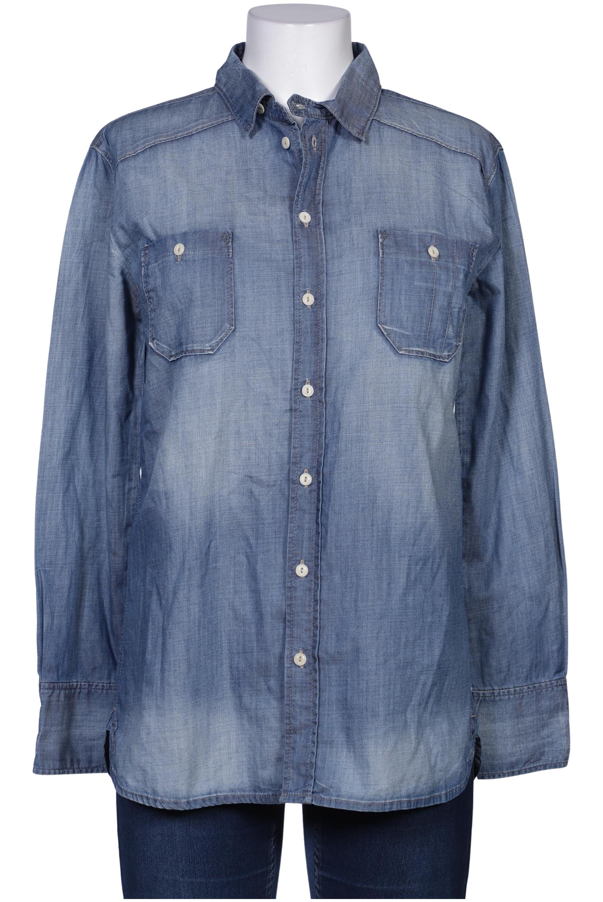 

Marc O Polo Damen Bluse, blau, Gr. 38