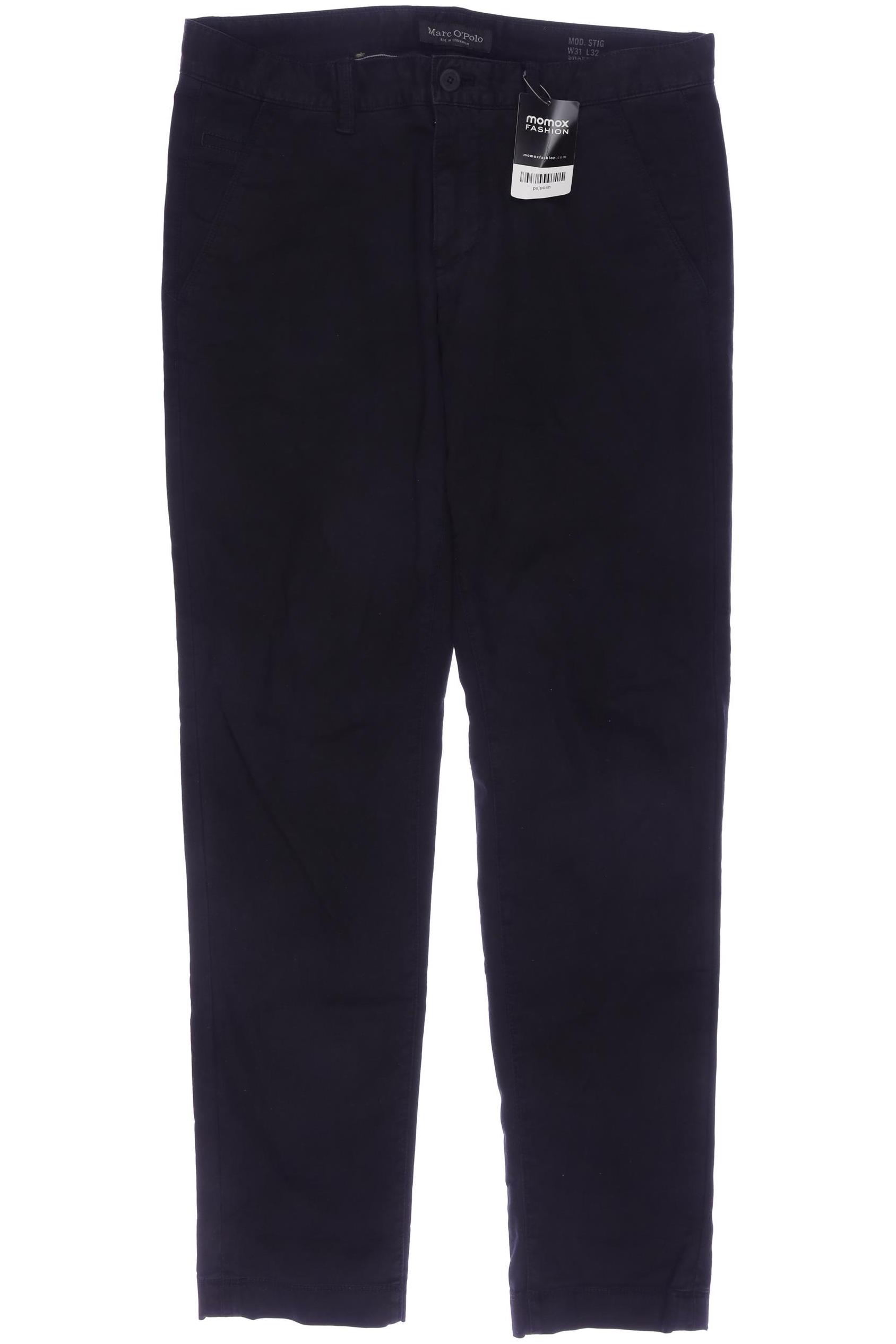 Thumbnail - Marc O Polo Herren Stoffhose, schwarz, Gr. 31