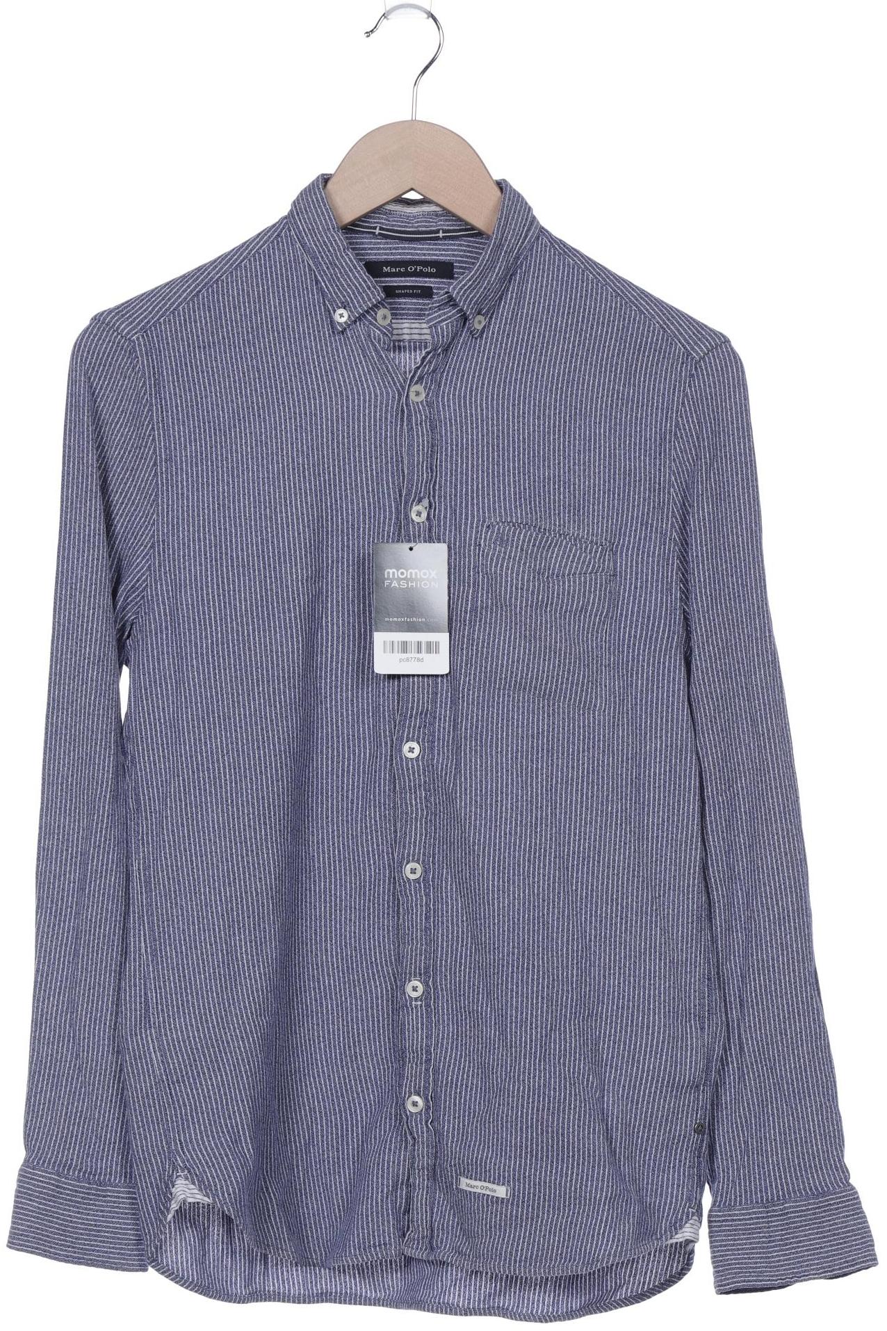 

Marc O Polo Herren Hemd, marineblau, Gr. 46
