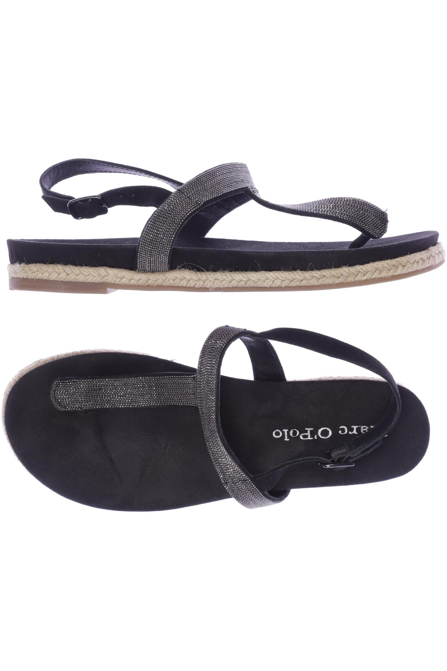 

Marc O Polo Damen Sandale, schwarz, Gr. 39