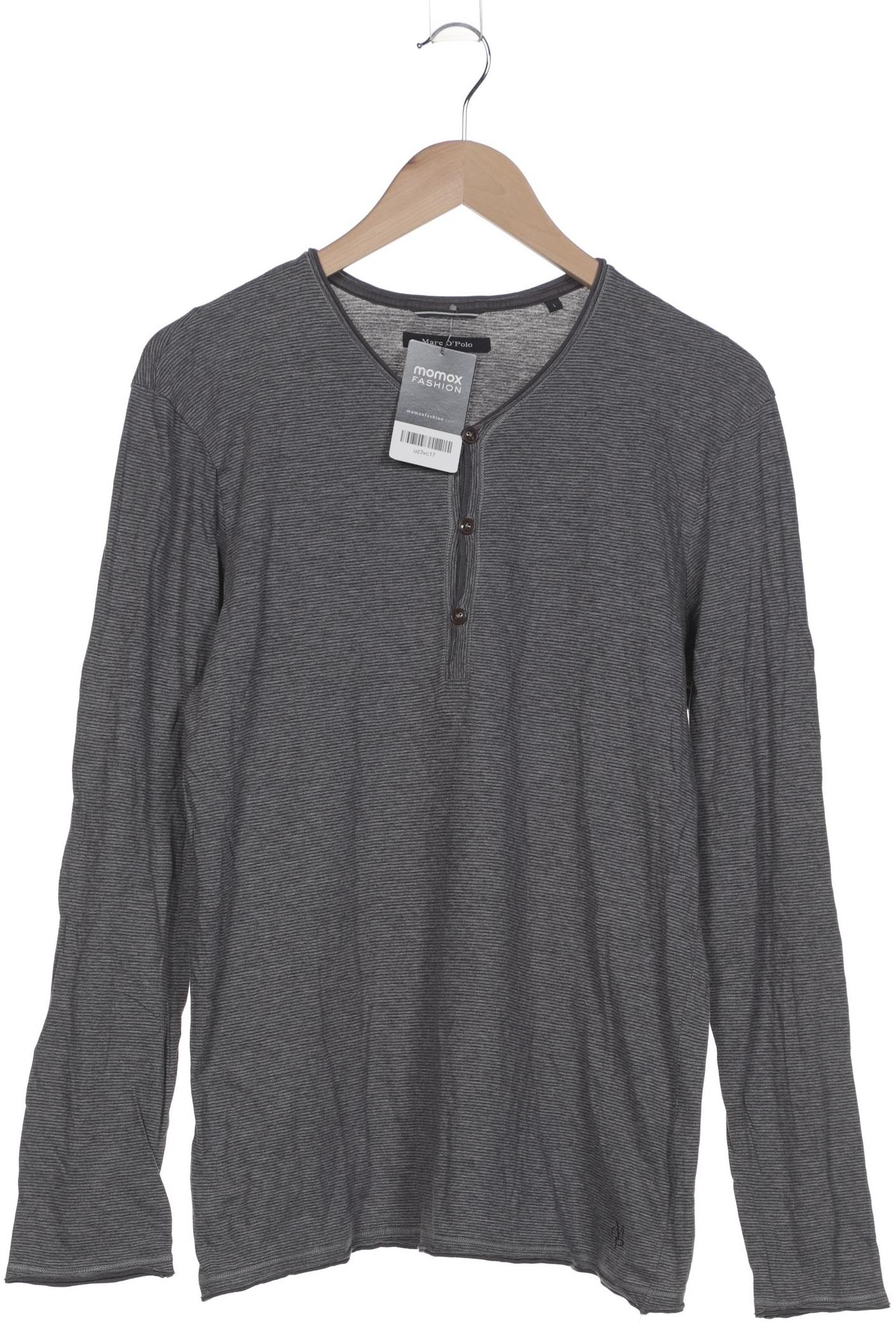 

Marc O Polo Herren Langarmshirt, grau, Gr. 52