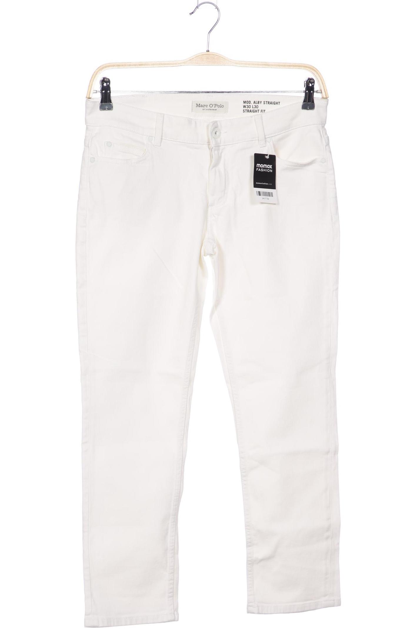 

Marc O Polo Damen Jeans, weiß, Gr. 30