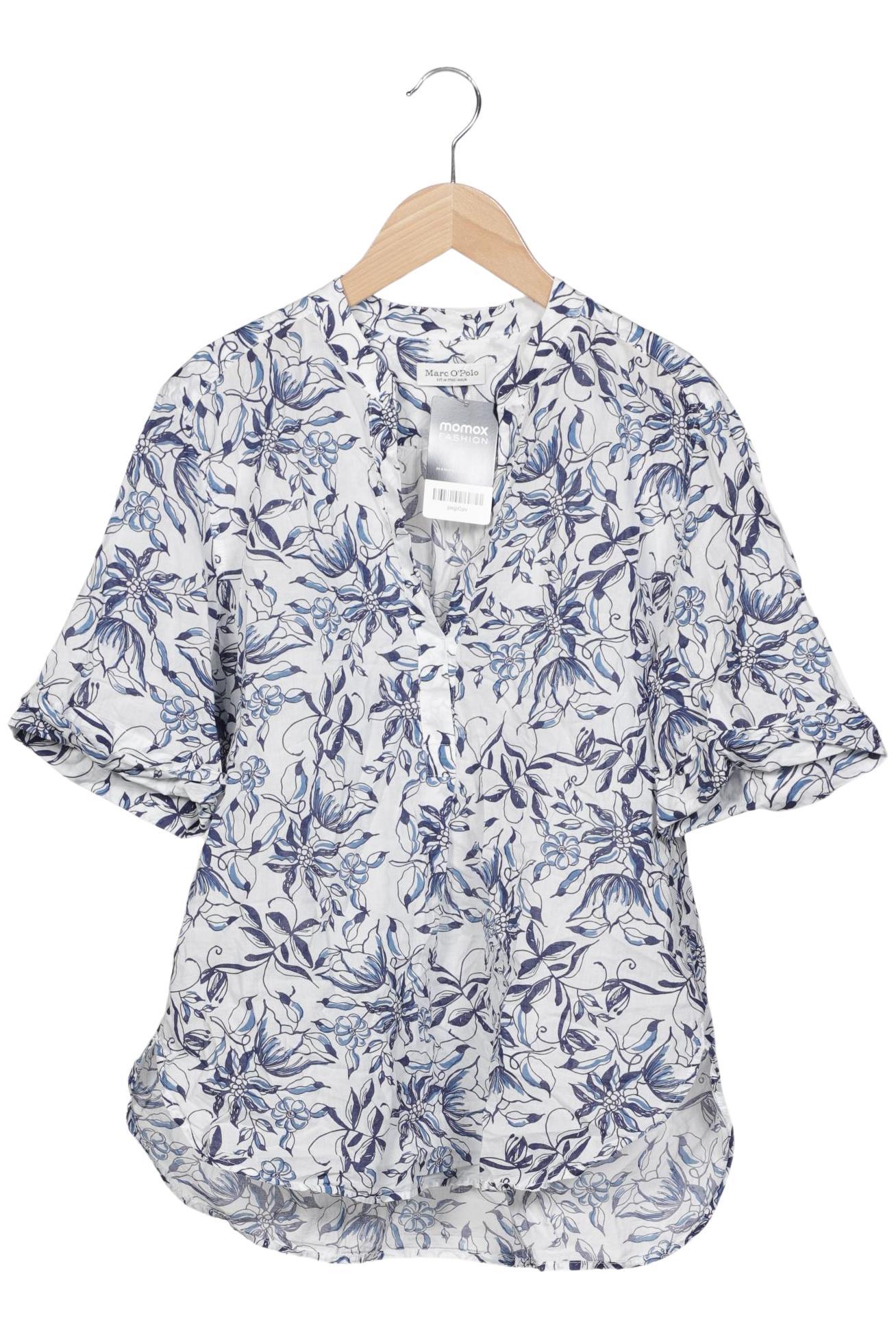 

Marc O Polo Damen Bluse, blau, Gr. 38
