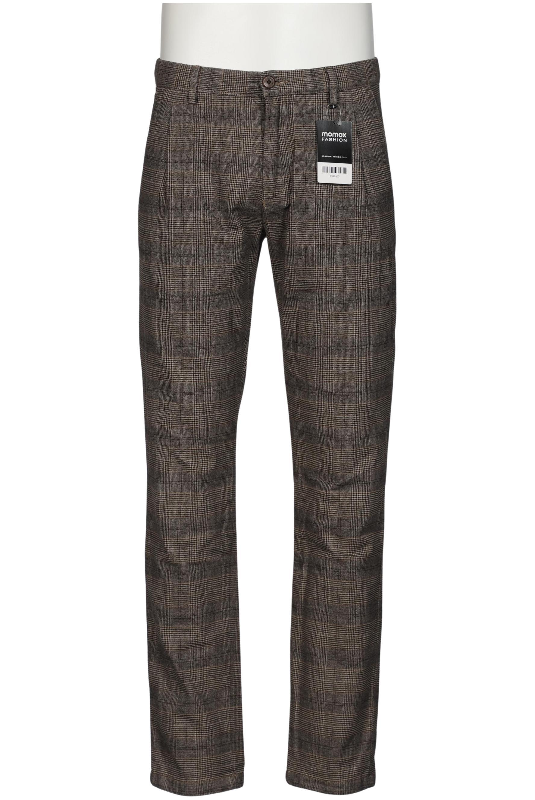 

Marc O Polo Herren Stoffhose, braun, Gr. 32