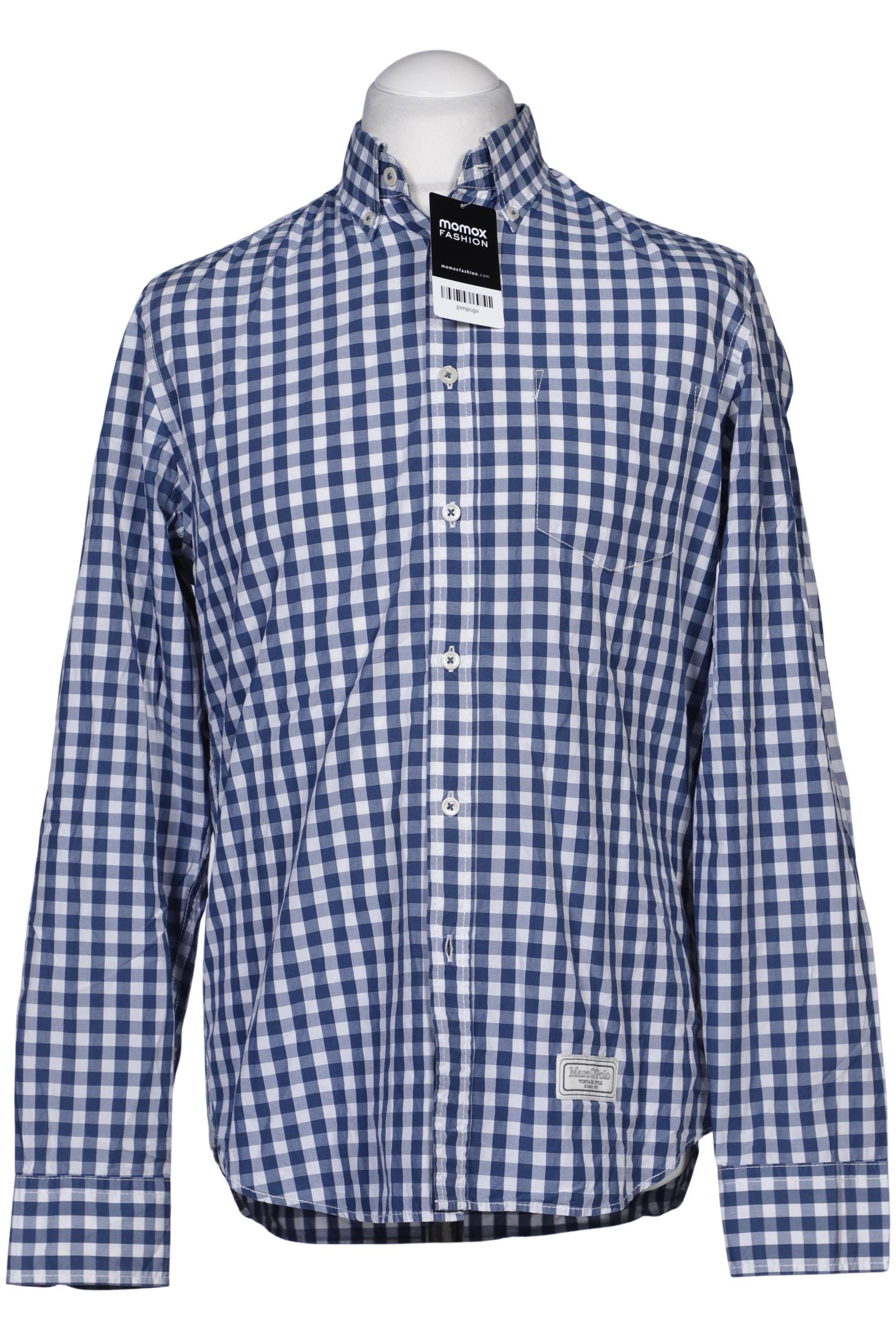 

Marc O Polo Herren Hemd, blau, Gr. 48