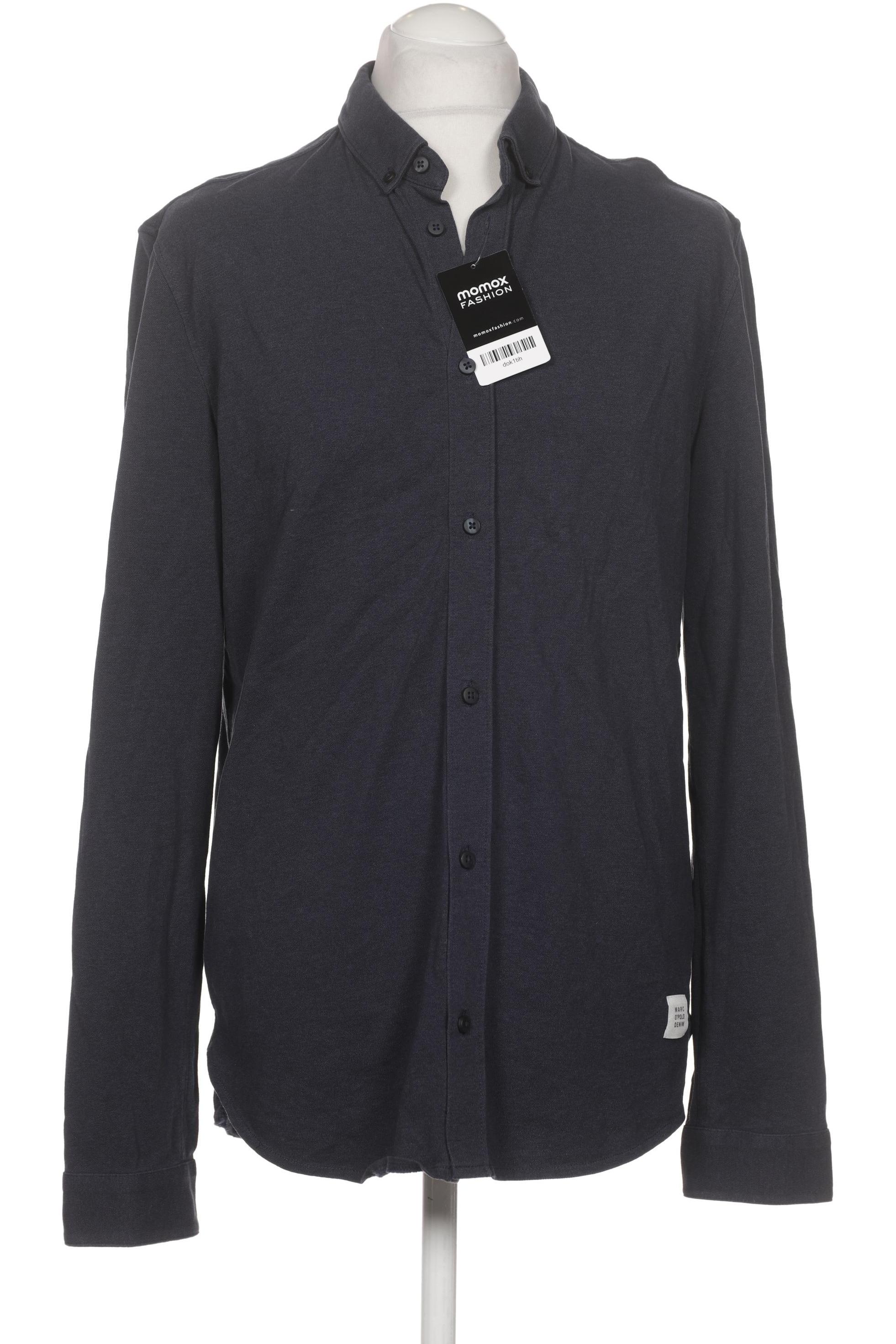 

Marc O Polo Herren Hemd, marineblau, Gr. 54