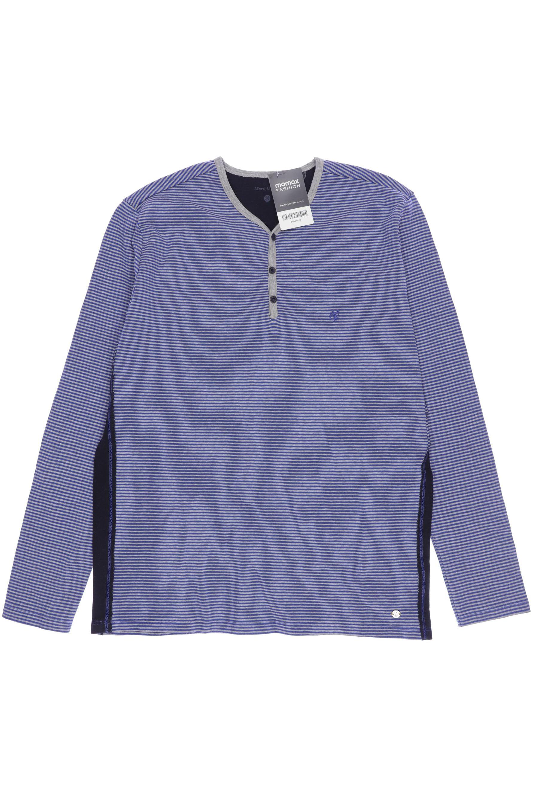 

Marc O Polo Herren Langarmshirt, blau, Gr. 170