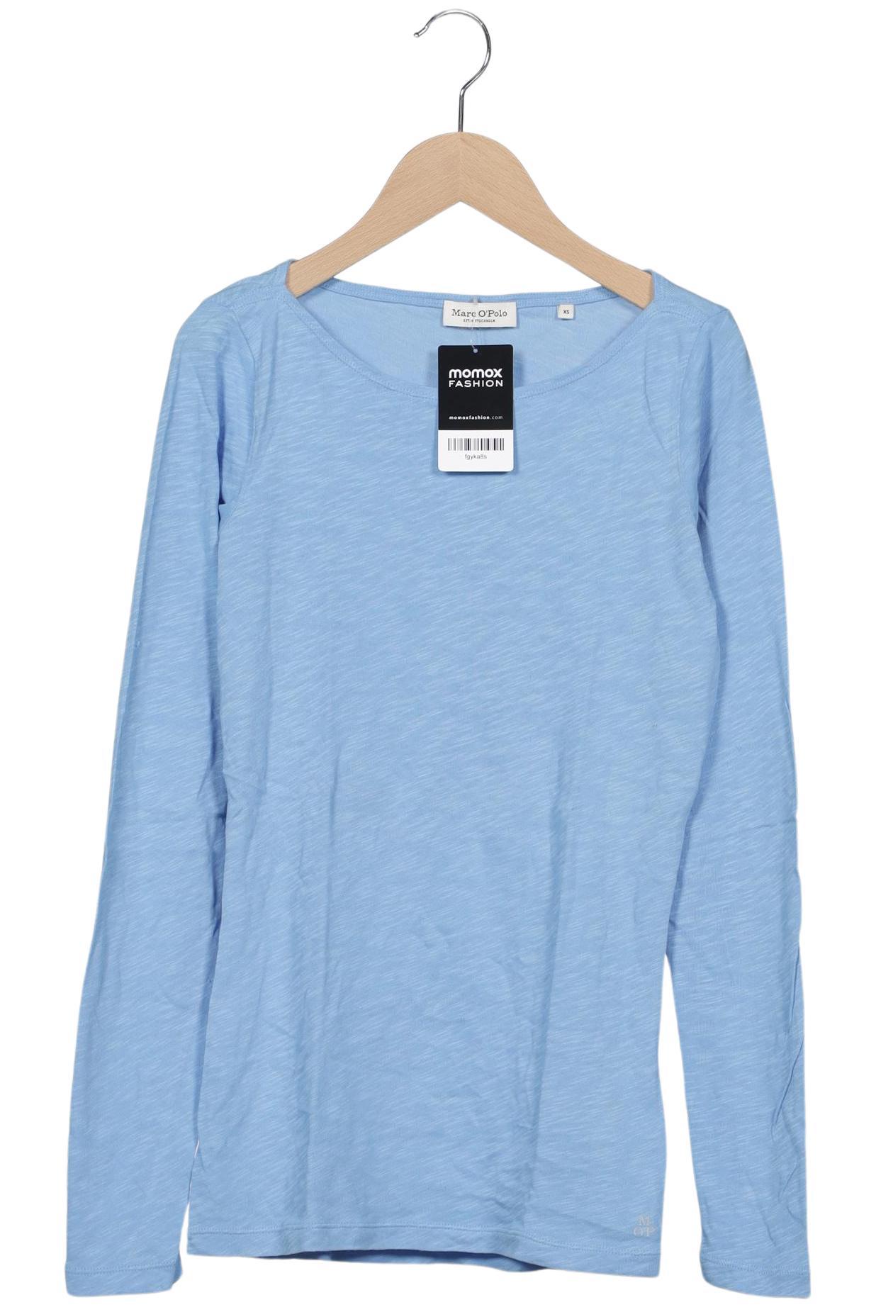 

Marc O Polo Damen Langarmshirt, blau, Gr. 34