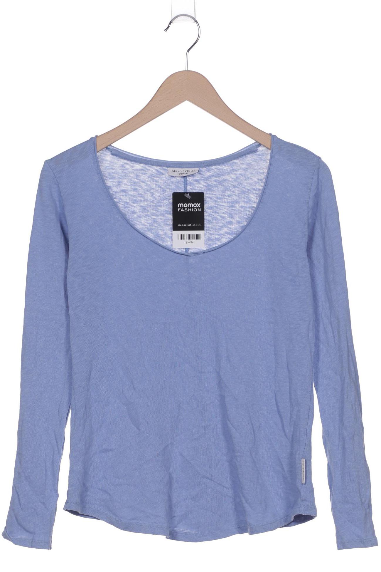 

Marc O Polo Damen Langarmshirt, blau, Gr. 36