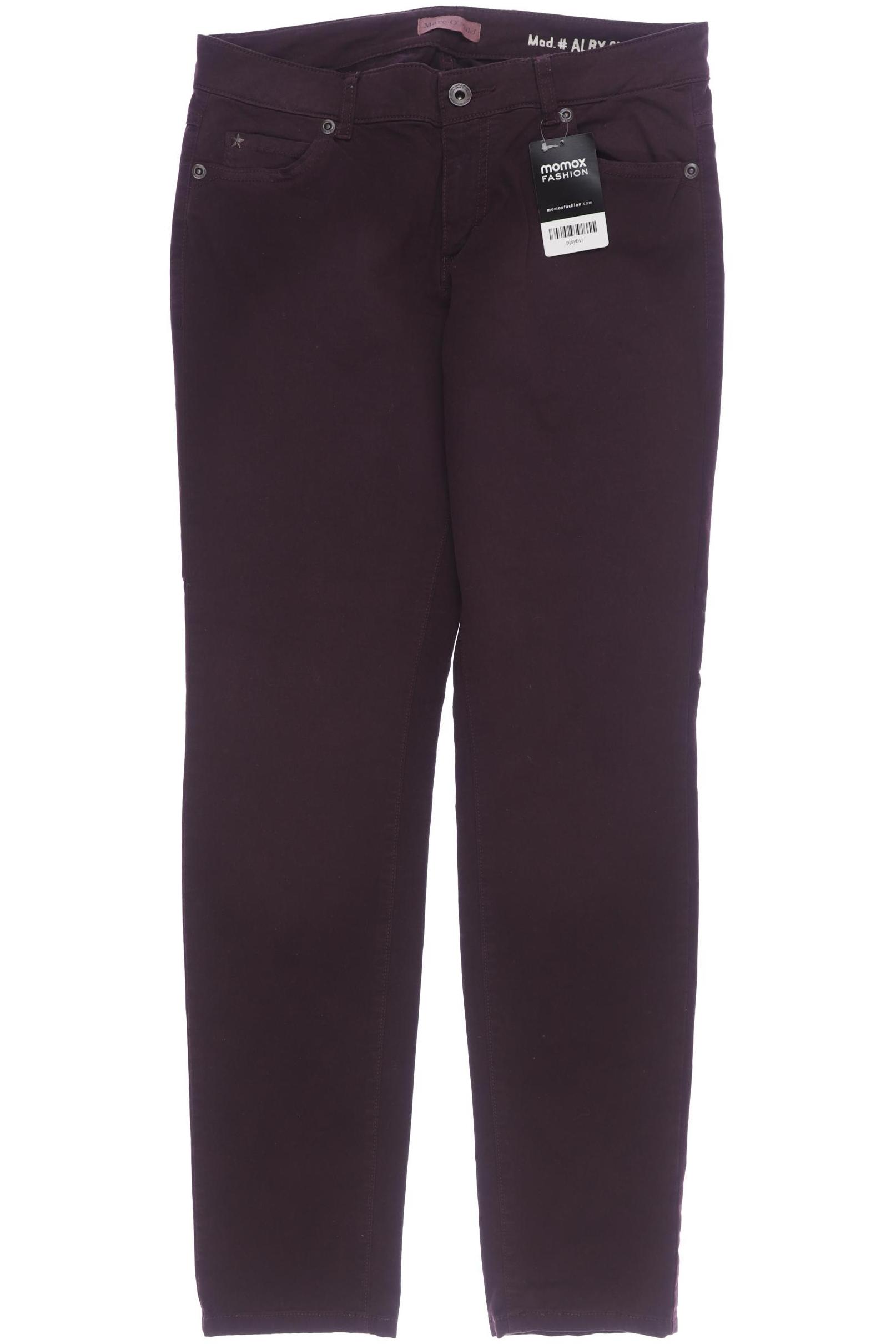 

Marc O Polo Damen Stoffhose, bordeaux, Gr. 30
