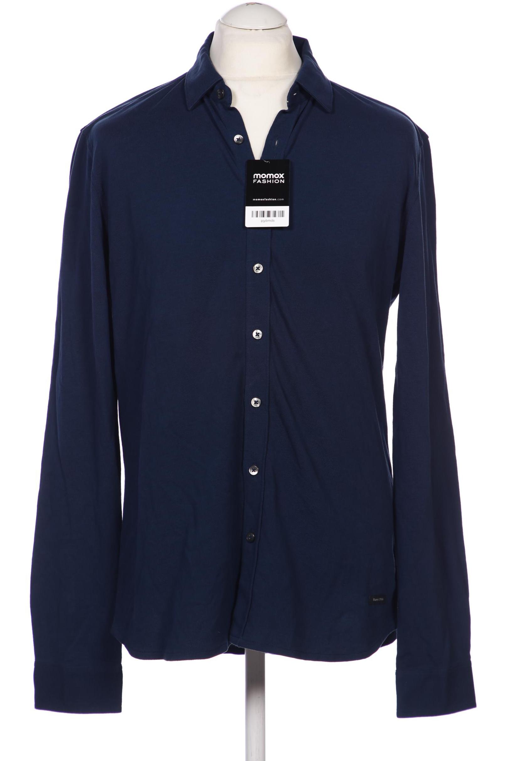 

Marc O Polo Herren Hemd, marineblau