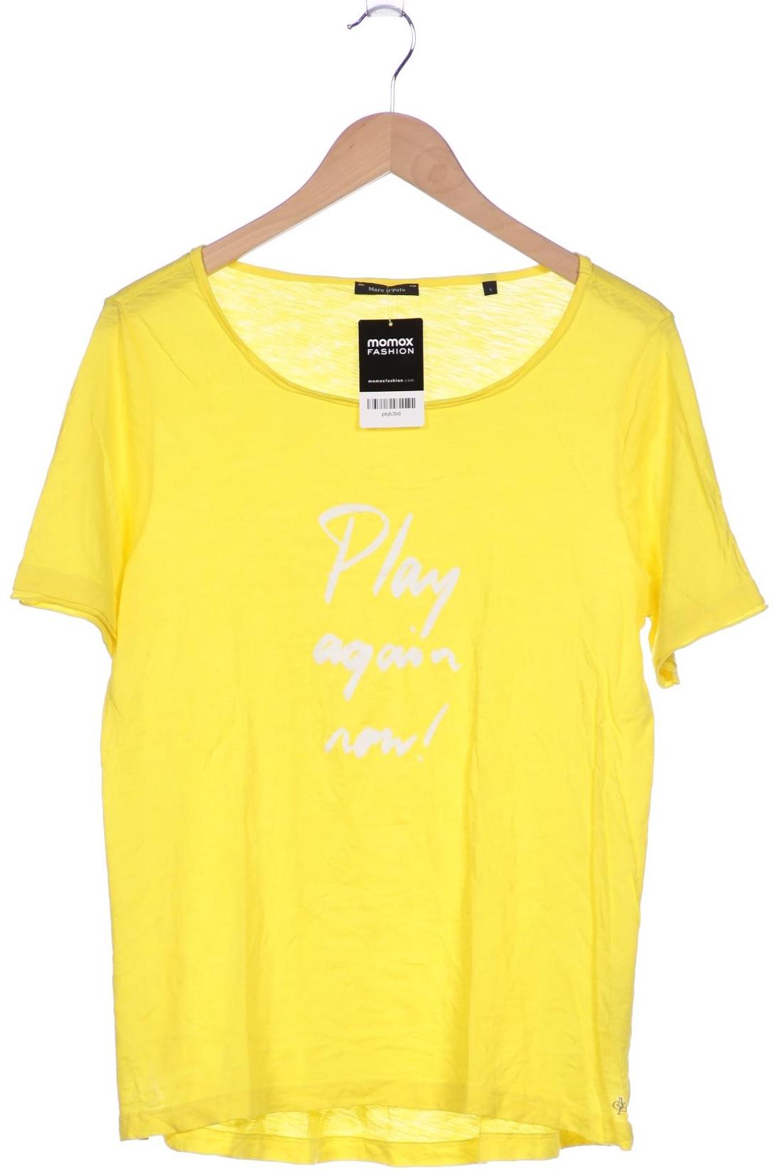 

Marc O Polo Damen T-Shirt, gelb, Gr. 42