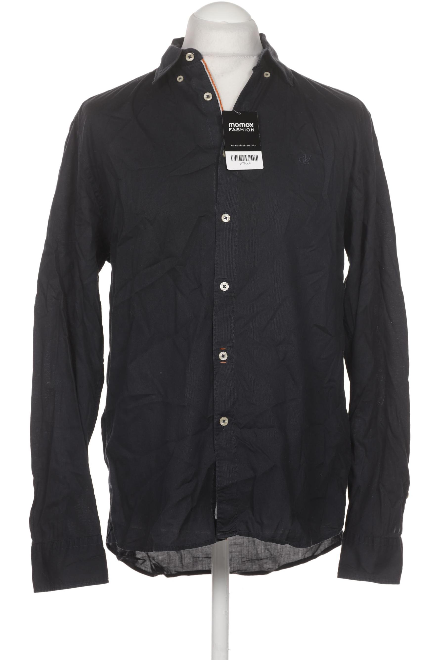 

Marc O Polo Herren Hemd, marineblau, Gr. 48