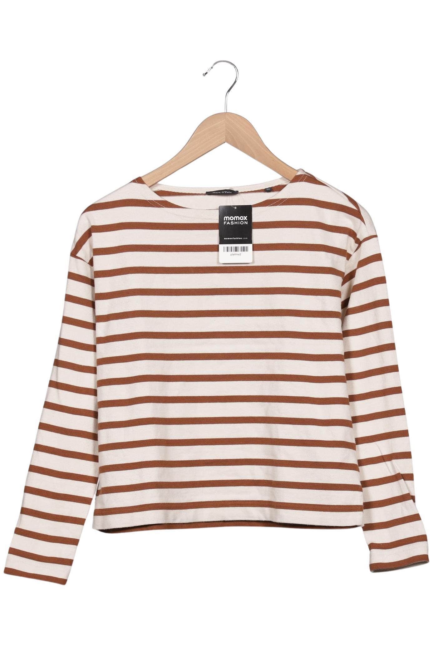 

Marc O Polo Damen Langarmshirt, braun, Gr. 32