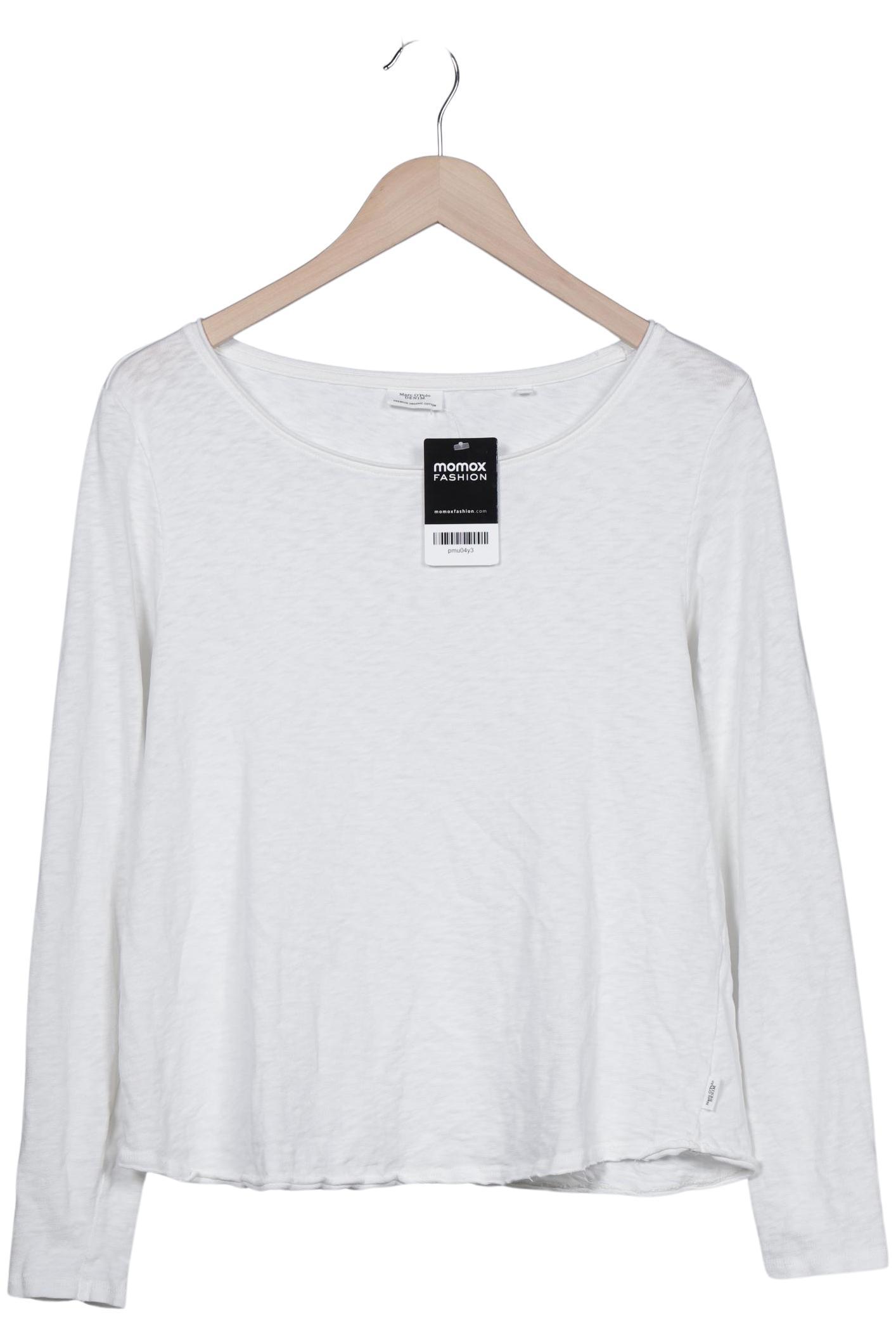 

Marc O Polo Damen Langarmshirt, weiß, Gr. 38