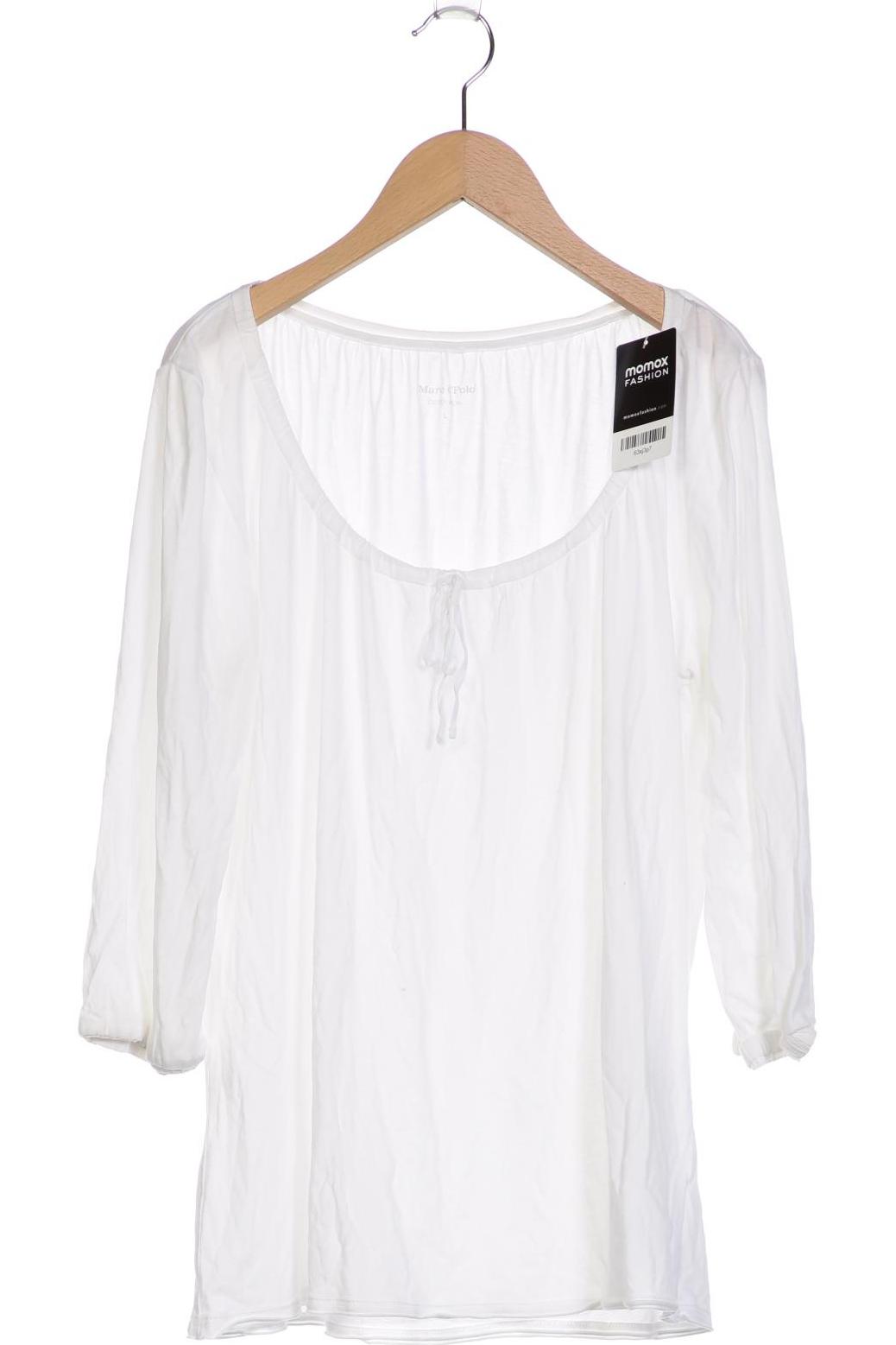 

Marc O Polo Damen Langarmshirt, weiß, Gr. 42