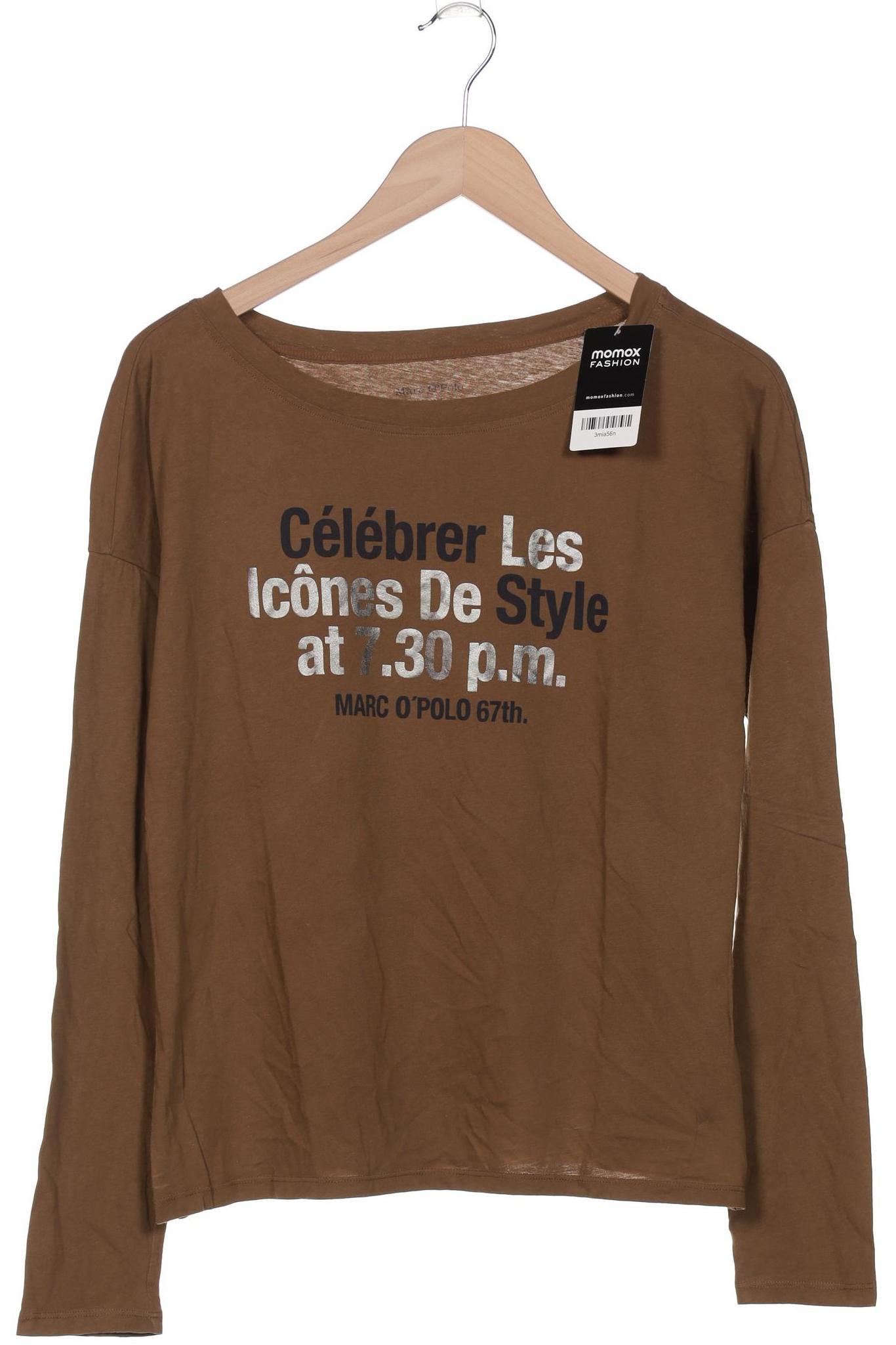 

Marc O Polo Damen Langarmshirt, braun, Gr. 36