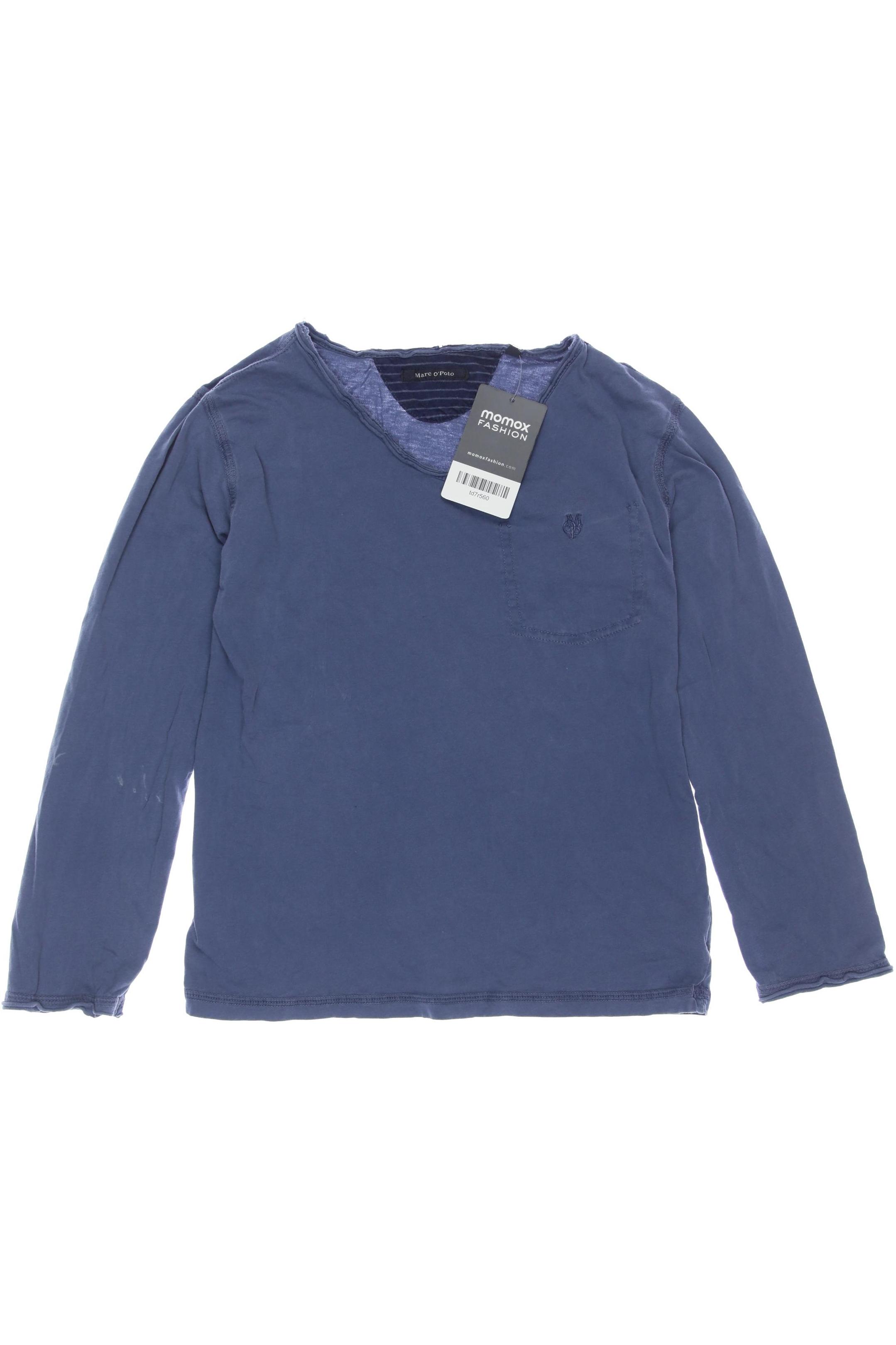 

Marc O Polo Jungen Langarmshirt, blau, Gr. 140