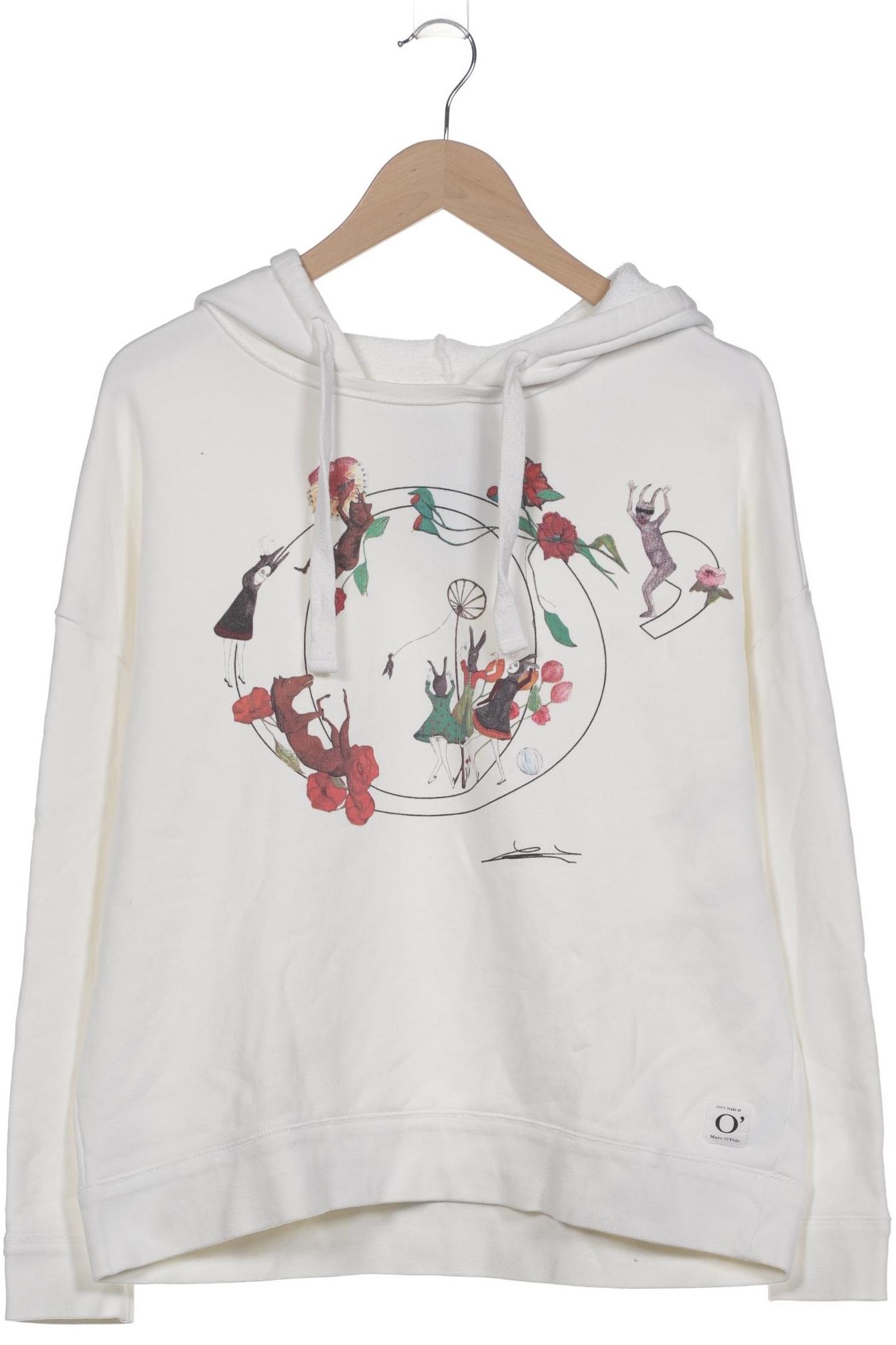 

Marc O Polo Damen Kapuzenpullover, weiß, Gr. 42