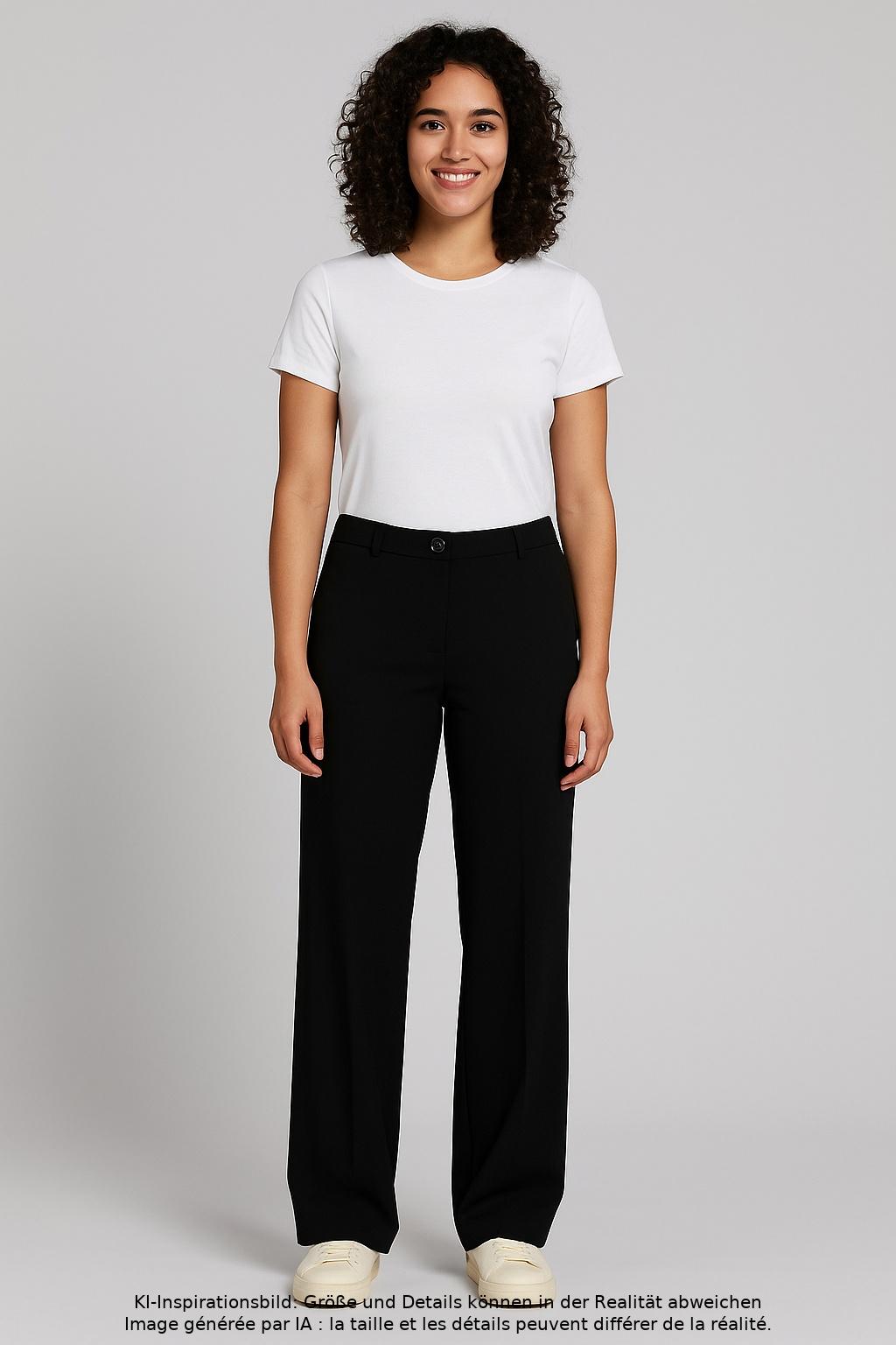 

Marc O Polo Damen Stoffhose, schwarz, Gr. 40