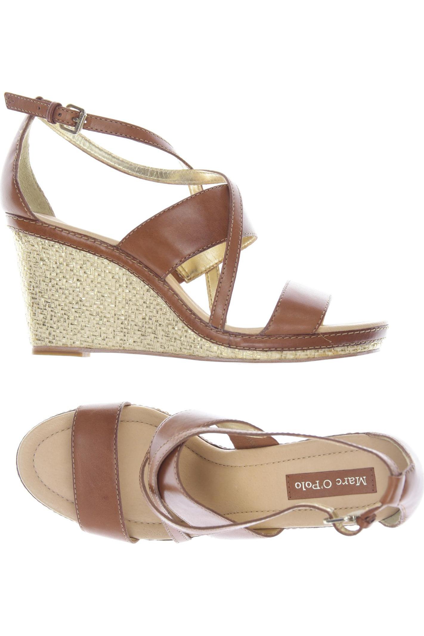

Marc O Polo Damen Sandale, braun, Gr. 40