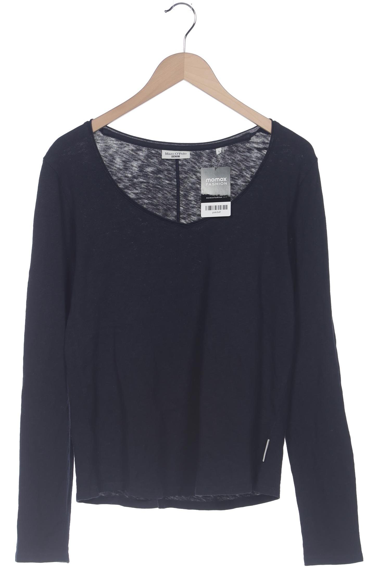 

Marc O Polo Damen Langarmshirt, marineblau, Gr. 42