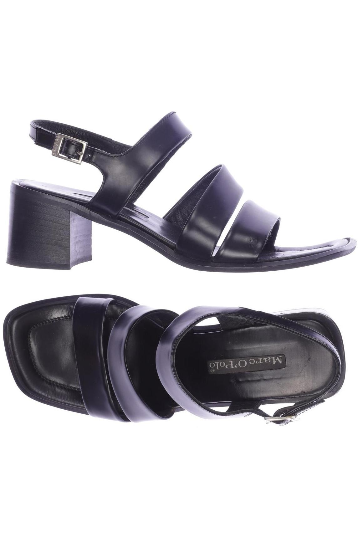 

Marc O Polo Damen Sandale, schwarz, Gr. 5.5