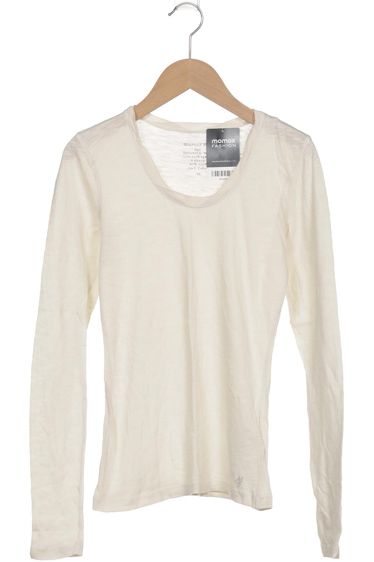 

Marc O Polo Damen Langarmshirt, cremeweiß, Gr. 34