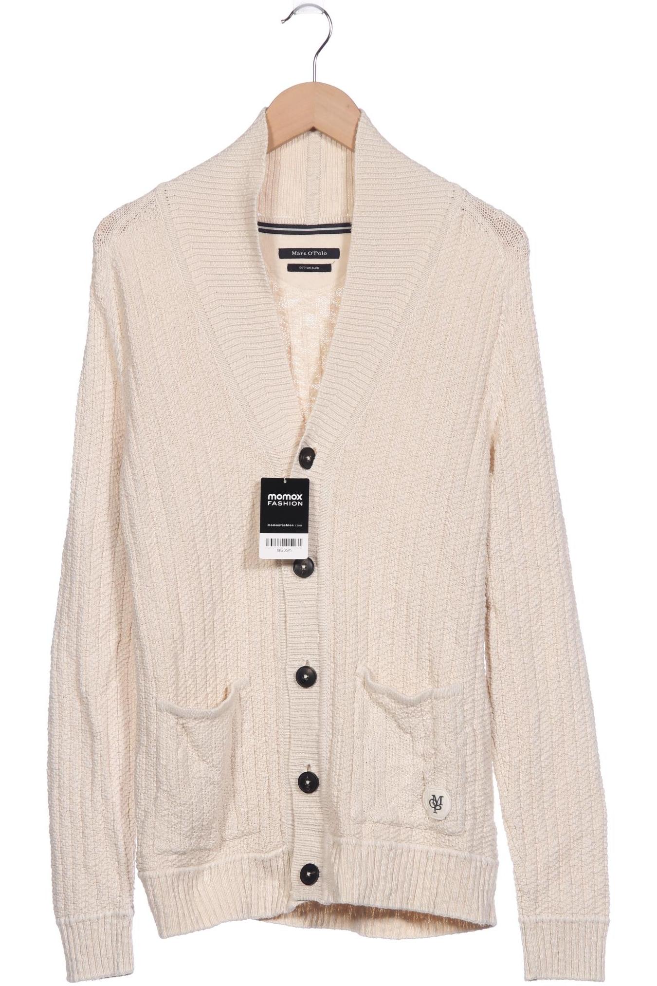 Thumbnail - Marc O Polo Herren Strickjacke, cremeweiß, Gr. 52