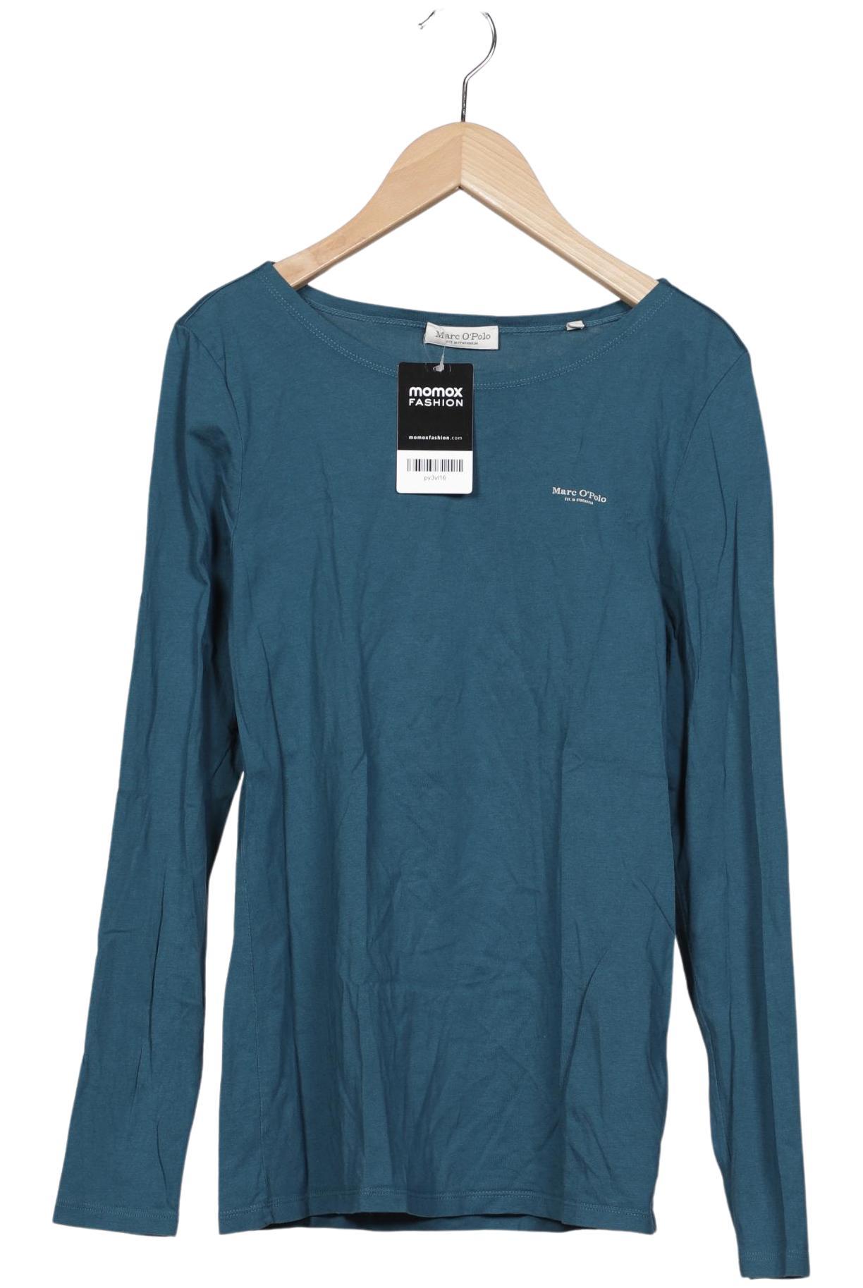 

Marc O Polo Damen Langarmshirt, türkis, Gr. 38
