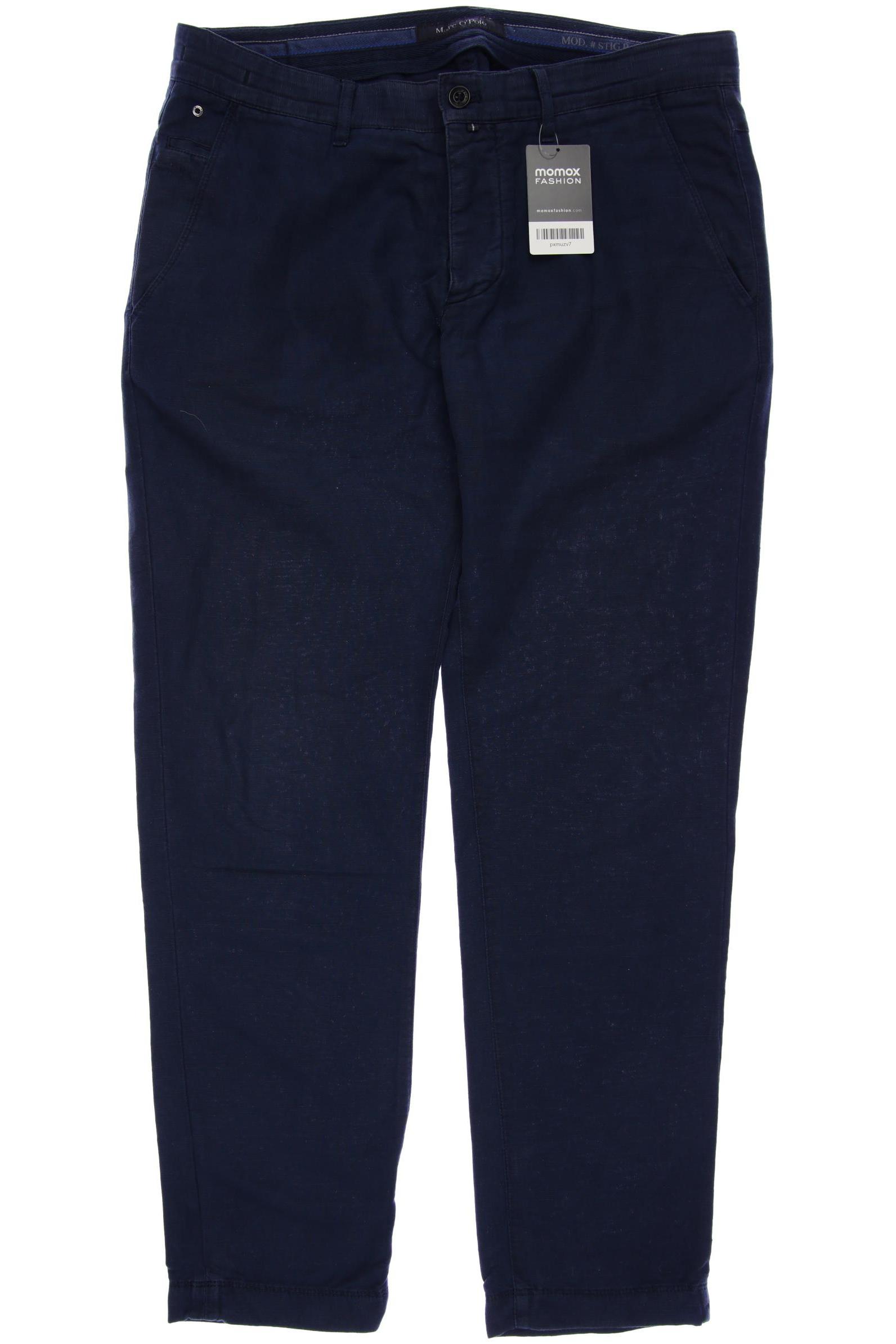 

Marc O Polo Herren Stoffhose, marineblau, Gr. 50