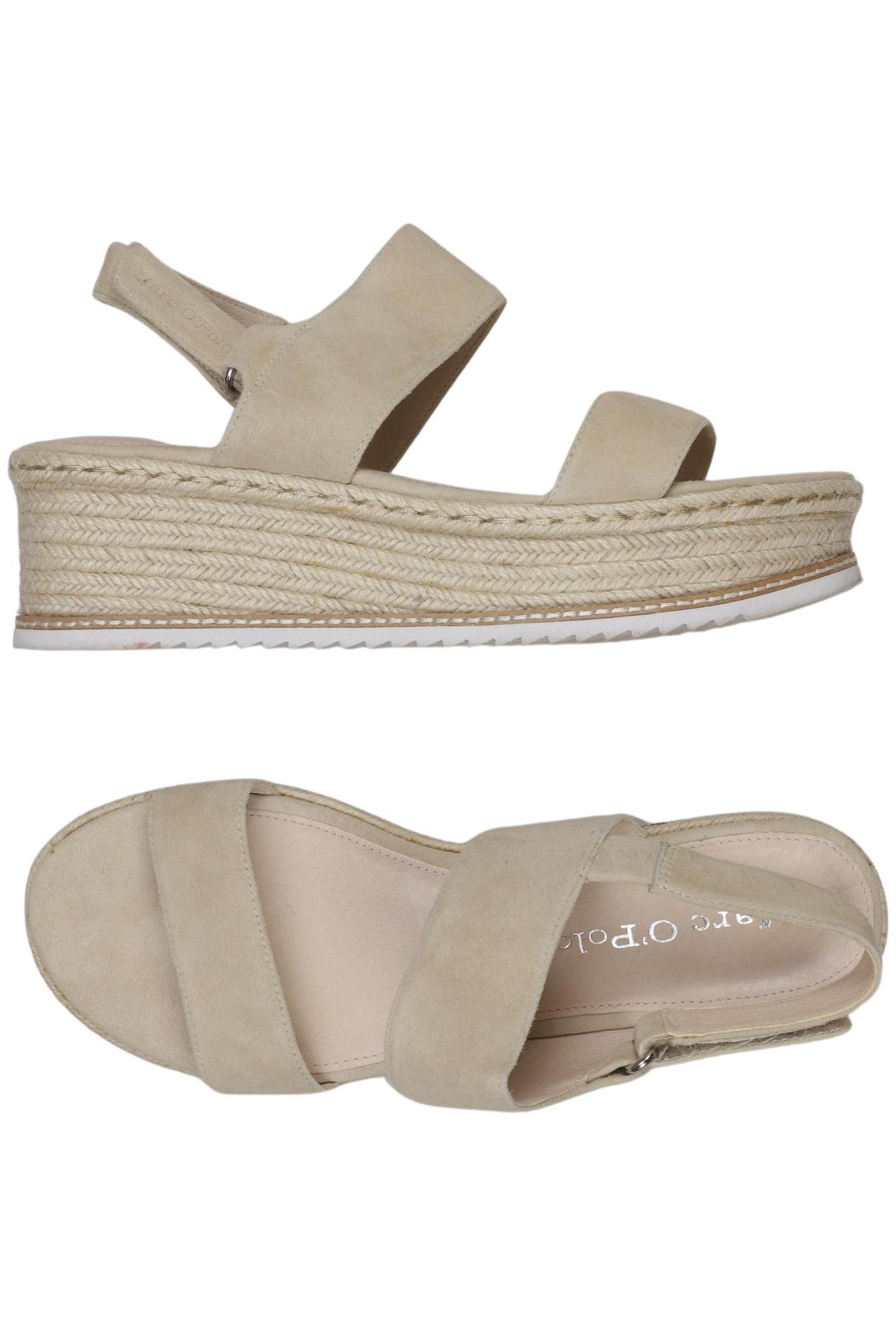 

Marc O Polo Damen Sandale, beige, Gr. 40