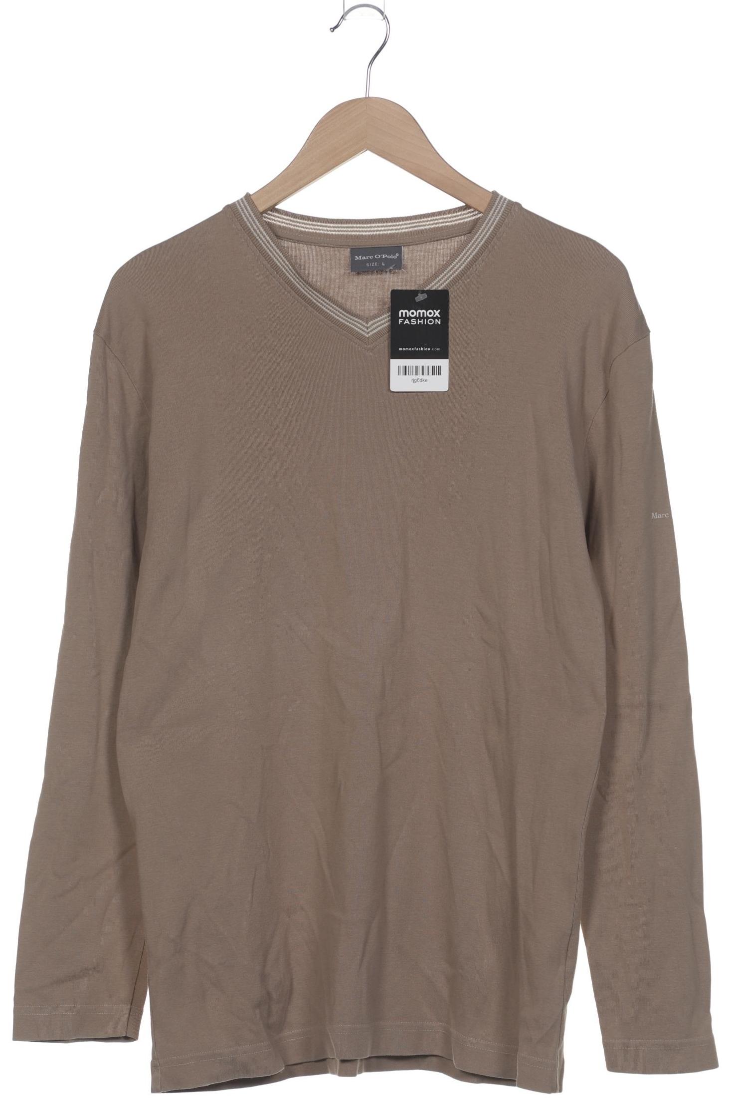 Thumbnail - Marc O Polo Herren Langarmshirt, braun, Gr. 52
