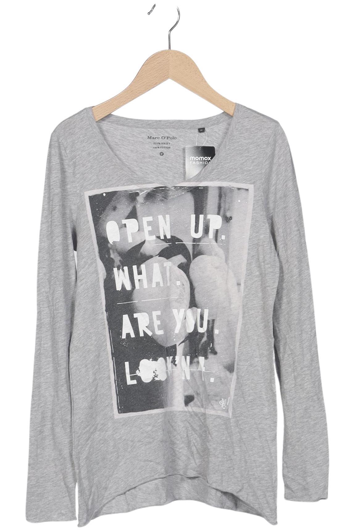 

Marc O Polo Damen Langarmshirt, grau, Gr. 34