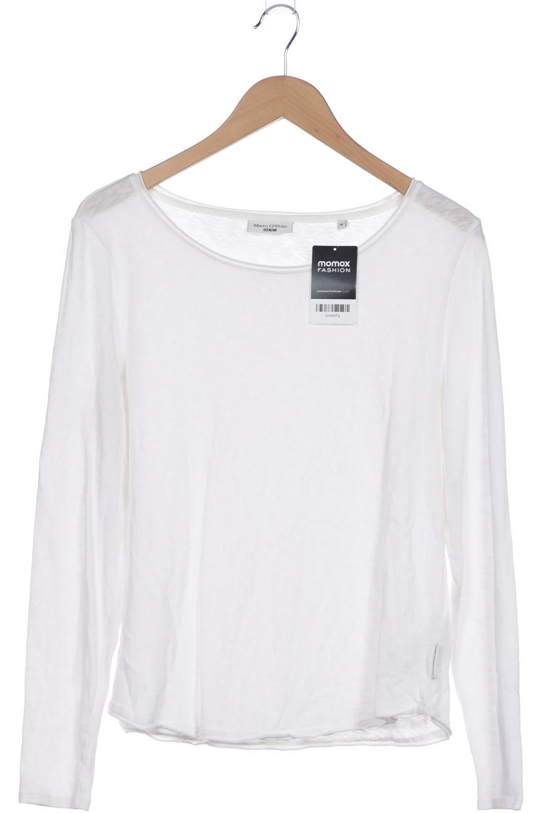 

Marc O Polo Damen Langarmshirt, weiß, Gr. 38