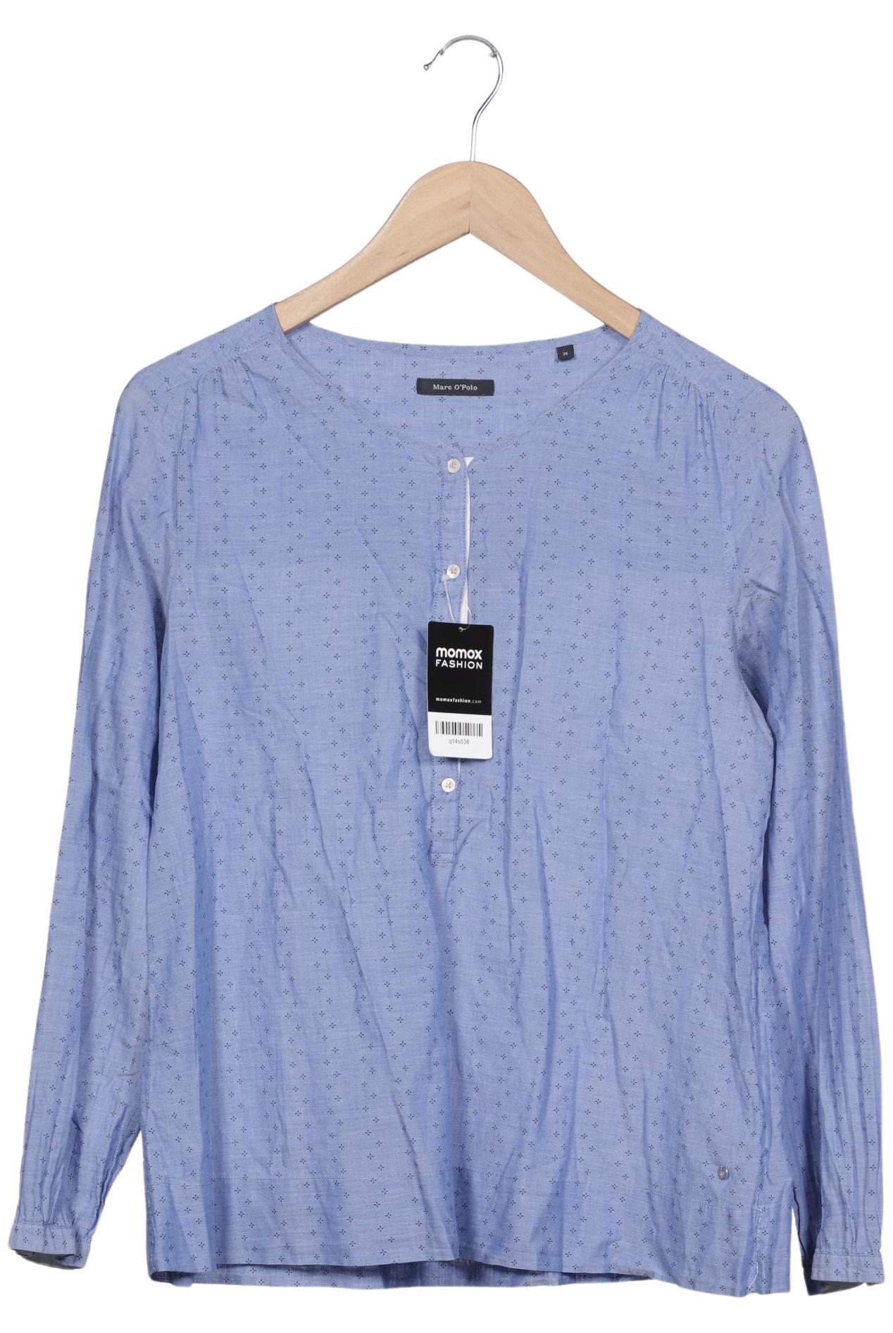 

Marc O Polo Damen Bluse, blau, Gr. 34