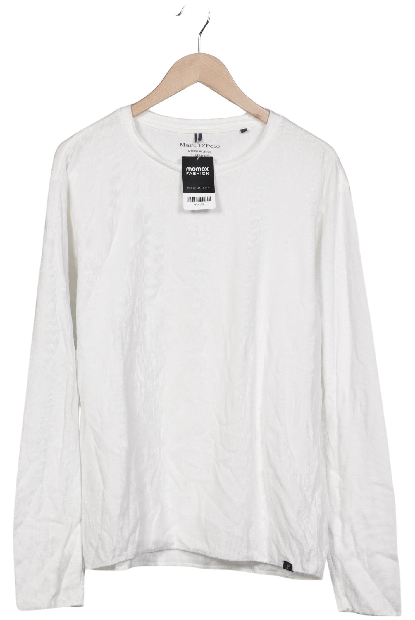 

Marc O Polo Herren Langarmshirt, weiß, Gr. 52