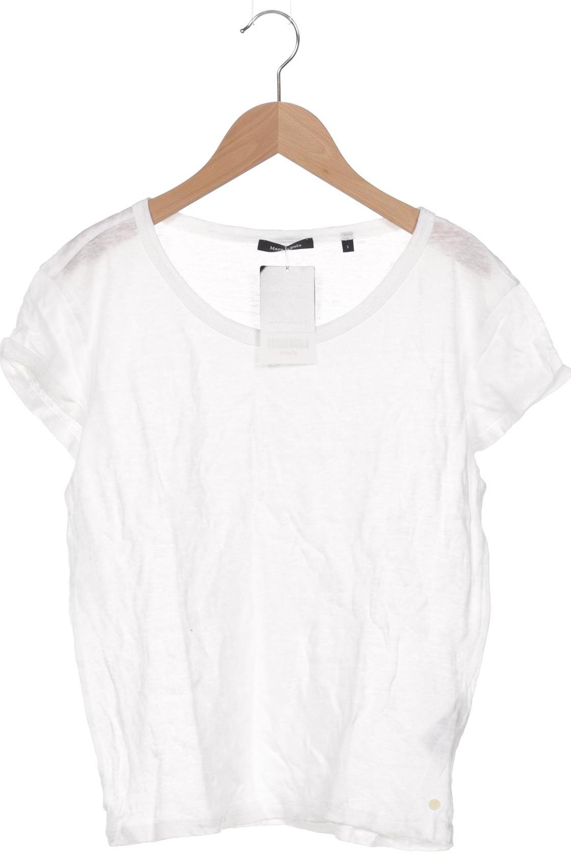 

Marc O Polo Damen T-Shirt, weiß, Gr. 36