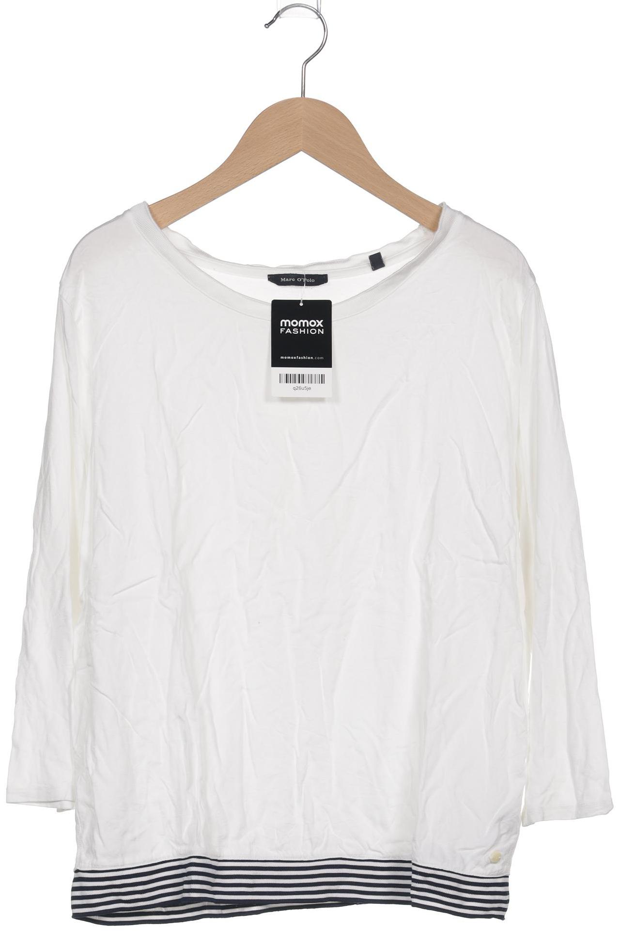

Marc O Polo Damen Langarmshirt, weiß, Gr. 44