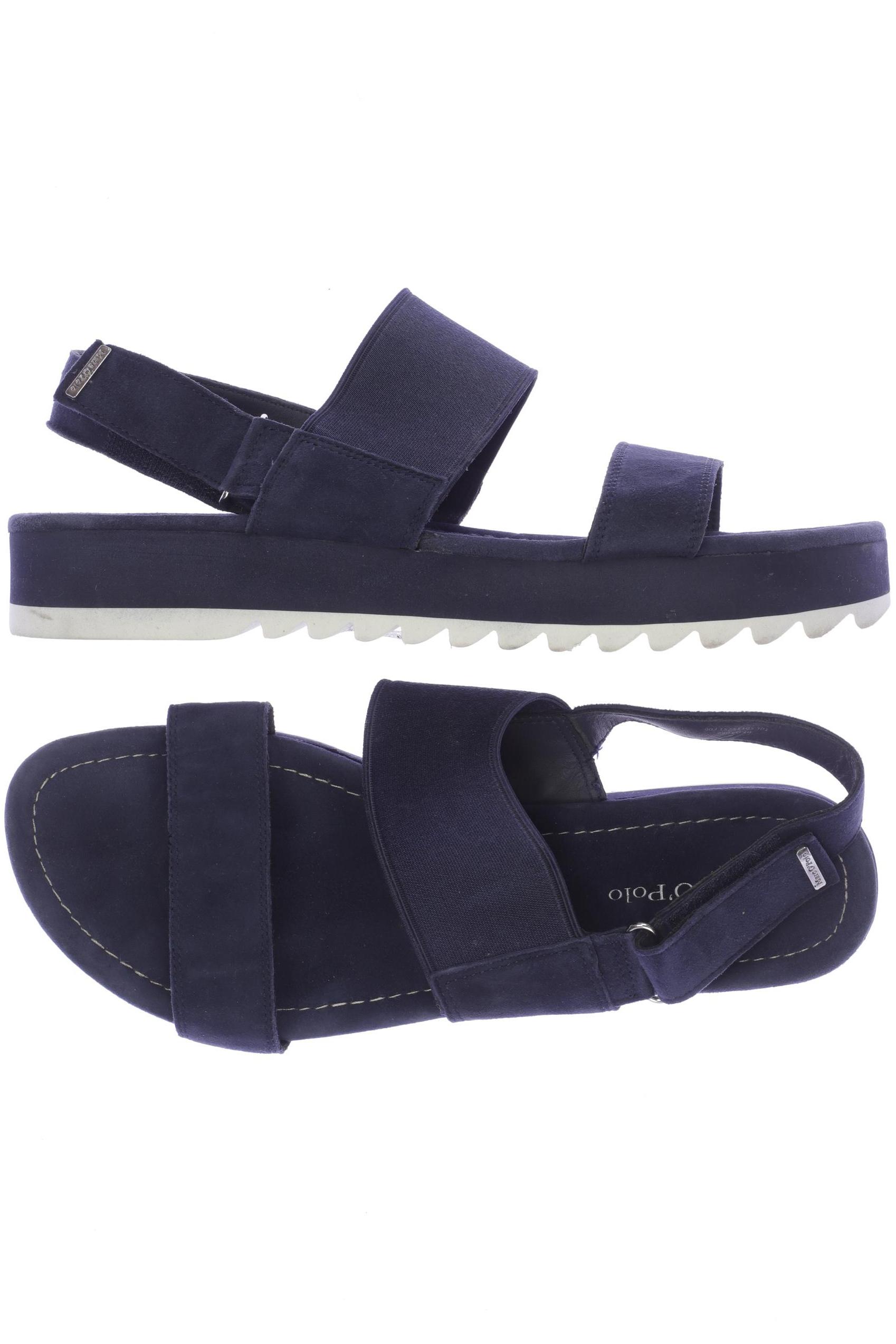 

Marc O Polo Damen Sandale, marineblau, Gr. 40