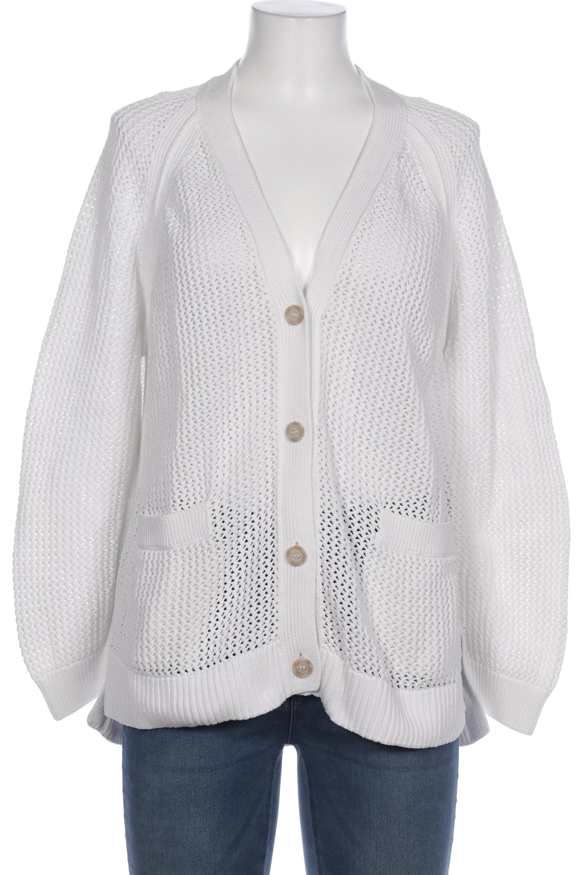 

Marc O Polo Damen Strickjacke, weiß, Gr. 38
