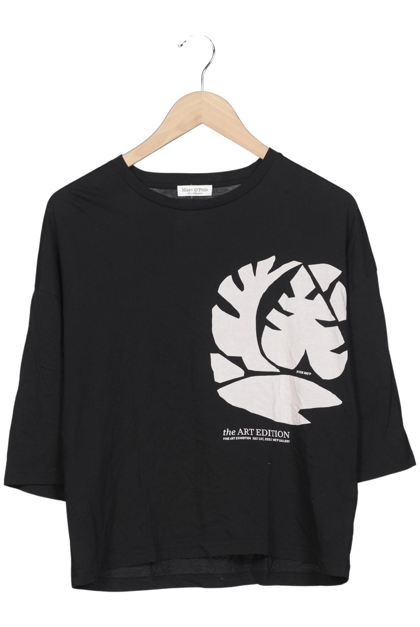 

Marc O Polo Damen T-Shirt, schwarz, Gr. 38