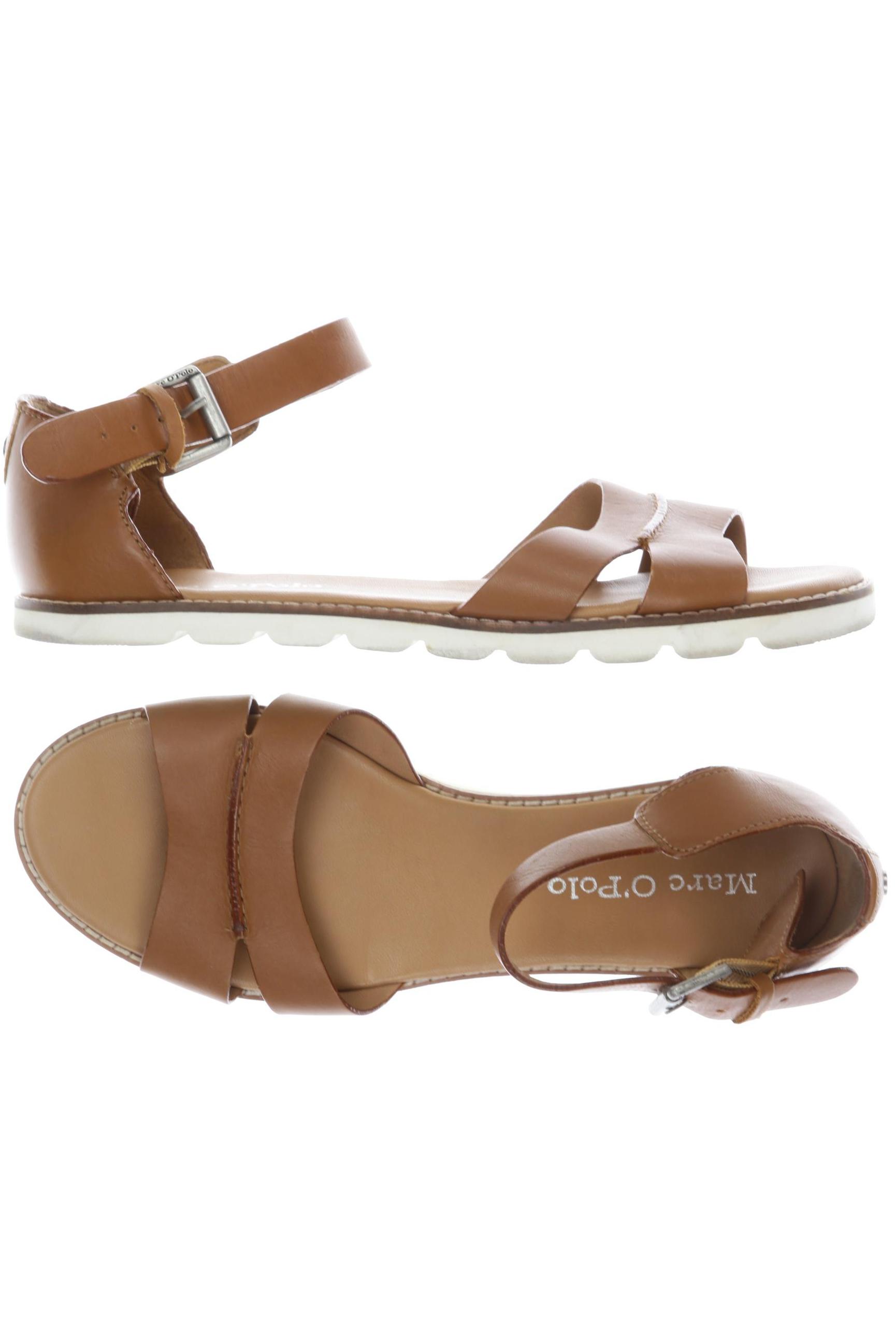 

Marc O Polo Damen Sandale, braun, Gr. 39