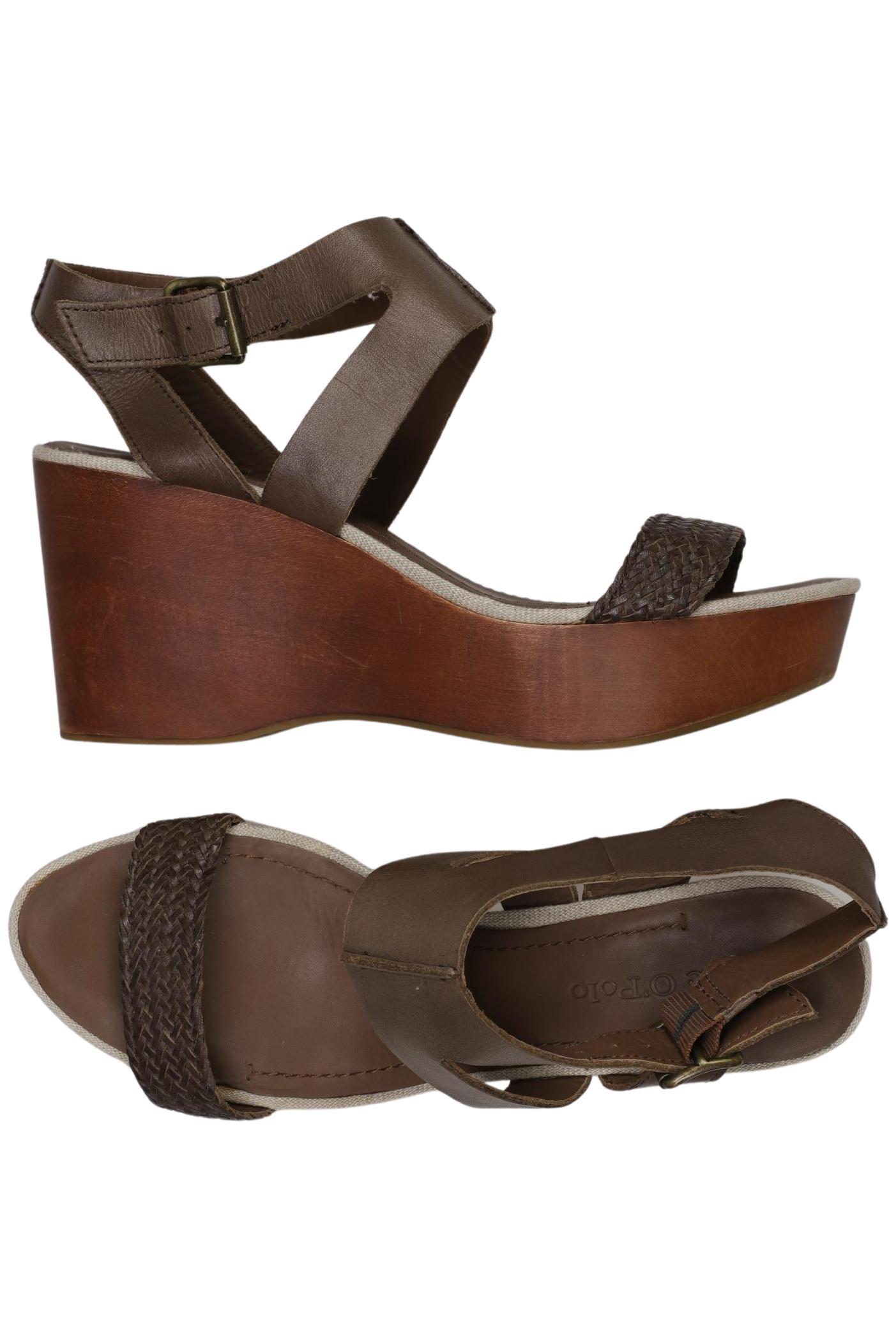 

Marc O Polo Damen Sandale, braun, Gr. 40